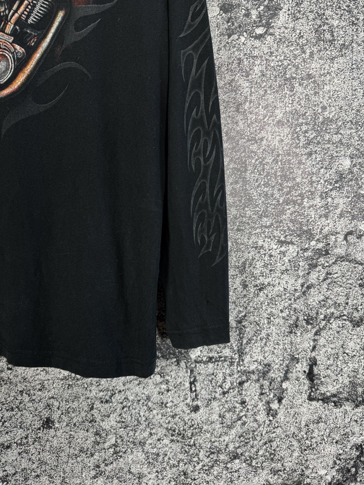 Vintage Spiral Long Sleeve T-Shirt Vintage Skulls Motorcycle Size XL Size US XL / EU 56 / 4 - 20 Thumbnail