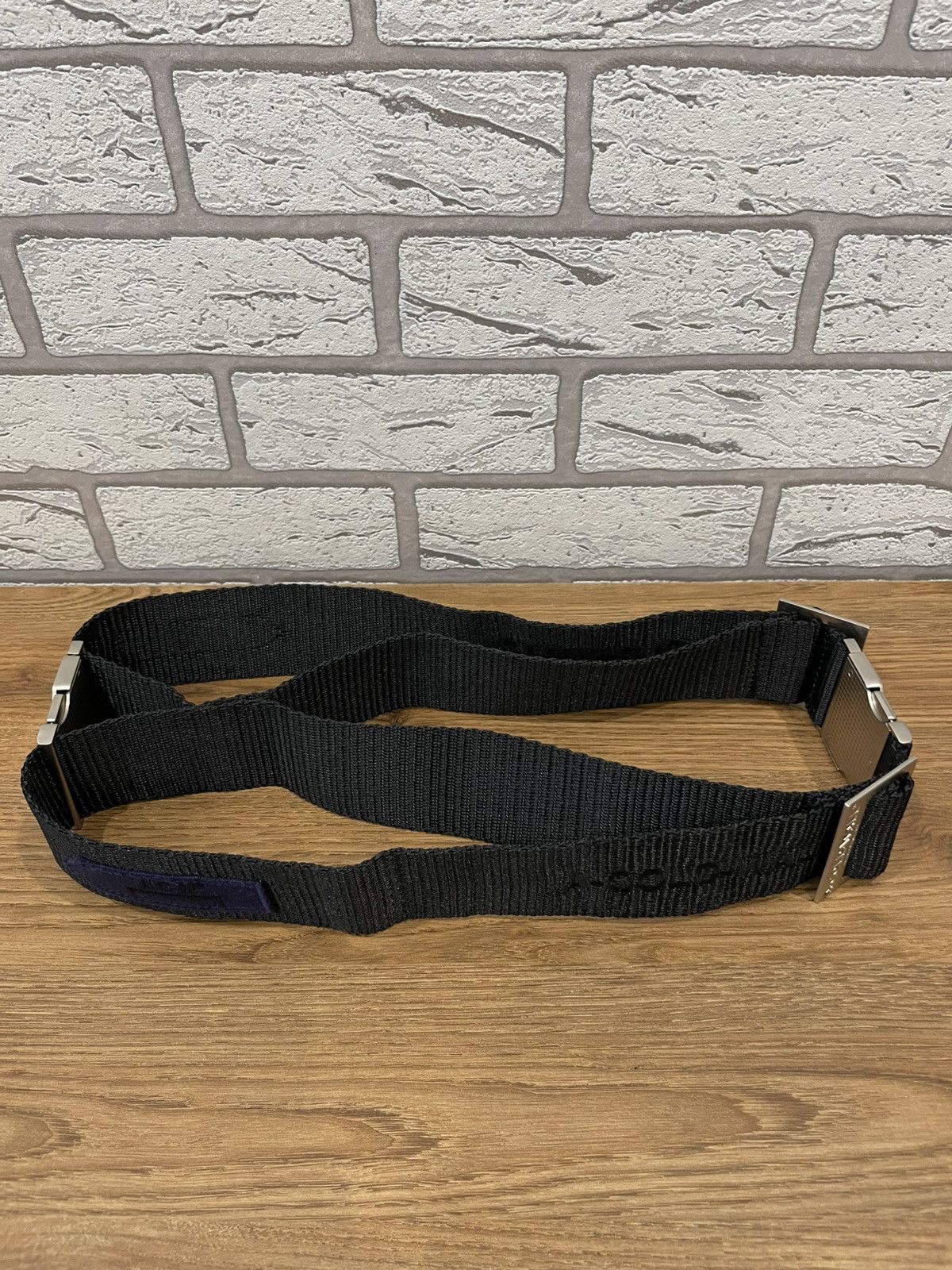 A-COLD-WALL* A-COLD-WALL Industrial Webbing Black Nylon Belt ACW Size ONE SIZE - 9 Thumbnail