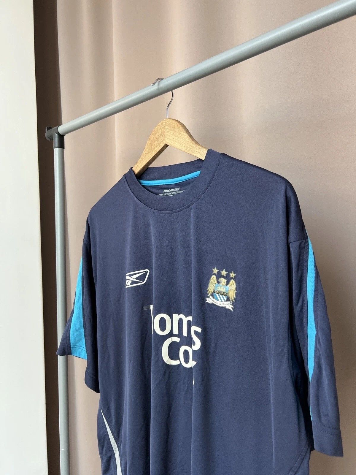 Reebok FC Manchester City 2005/2006 Training Football Shirt XXL/XL Size US XXL / EU 58 / 5 - 4 Thumbnail