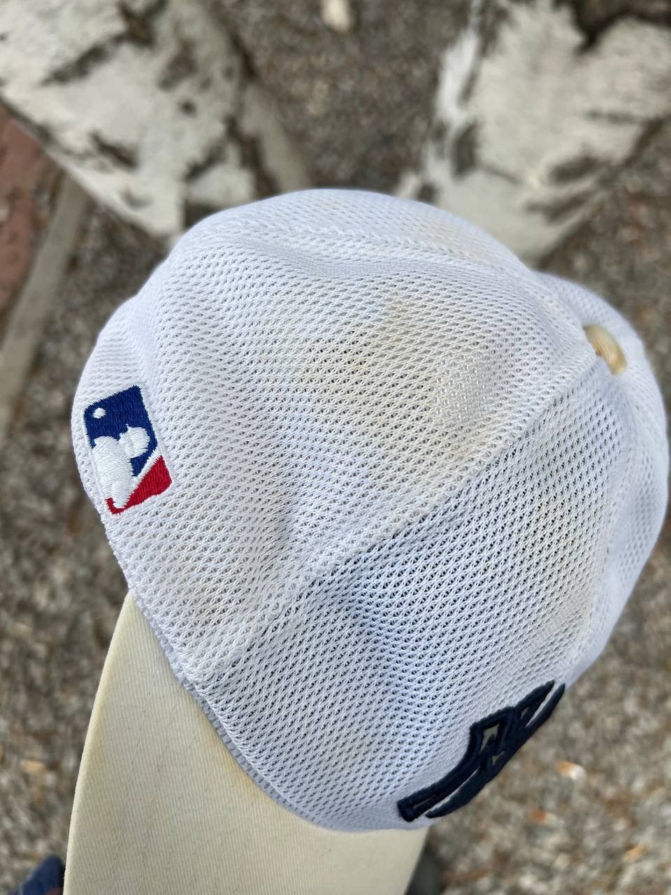 MLB × Vintage VERY RARE ADIDAS NY NEW YORK YANKEES MLB CAP RETRO Y2K 90s Size ONE SIZE - 6 Thumbnail