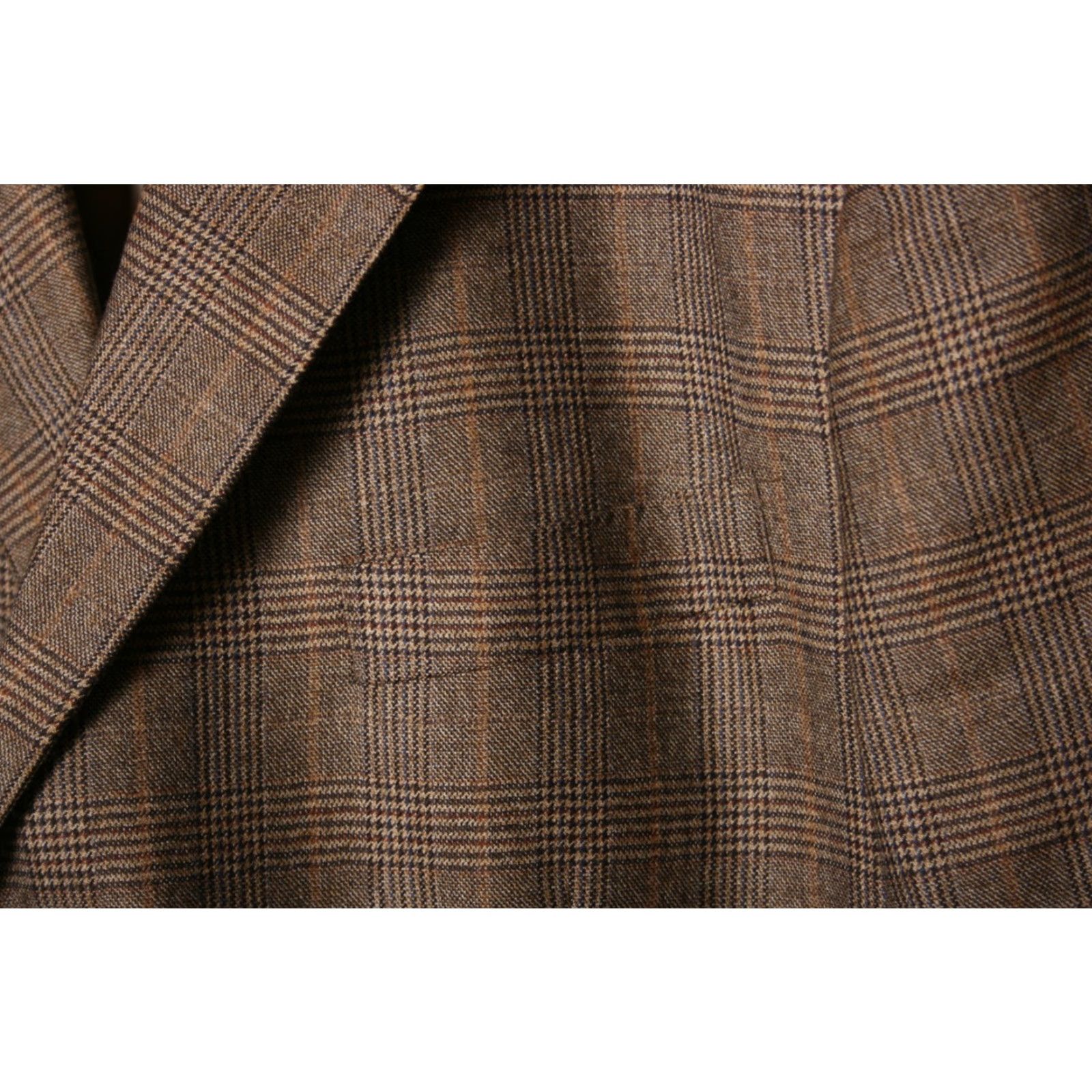 Brooks Brothers BROOKS BROTHERS Sport Coat Madison Brown Prince of Wales Plaid 43R Jacket 3-Button Wool Men's Coat Size US XS / EU 42 / 0 - 3 Thumbnail