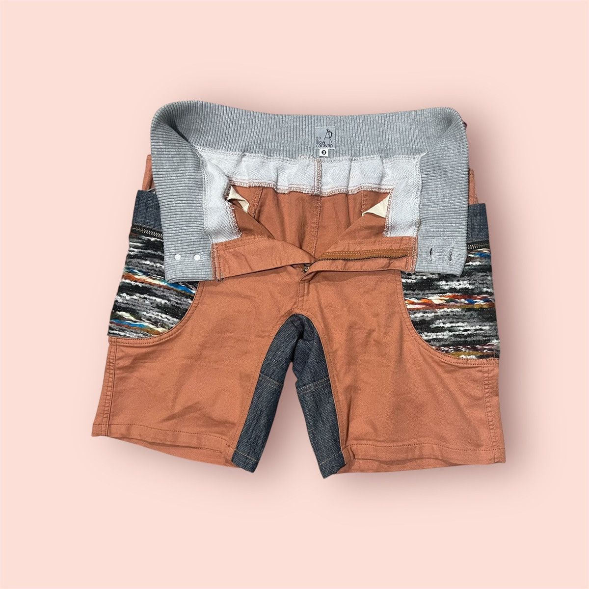 go slow caravan VINTAGE GO SLOW CARAVAN CARGO SHORTS Size US 32 / EU 48 - 18 Thumbnail