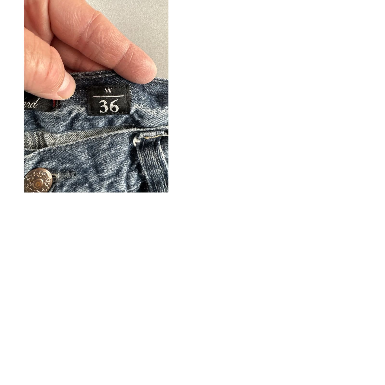 Denime VINTAGE Marc Ecko Jeans Bootcut 36 Denim Men Regular Inseam 33 Blue Fleur De Lis Back Pocket Clamp Stitching Back Pocket Embellished Size 36 Size US 36 / EU 52 - 11 Thumbnail