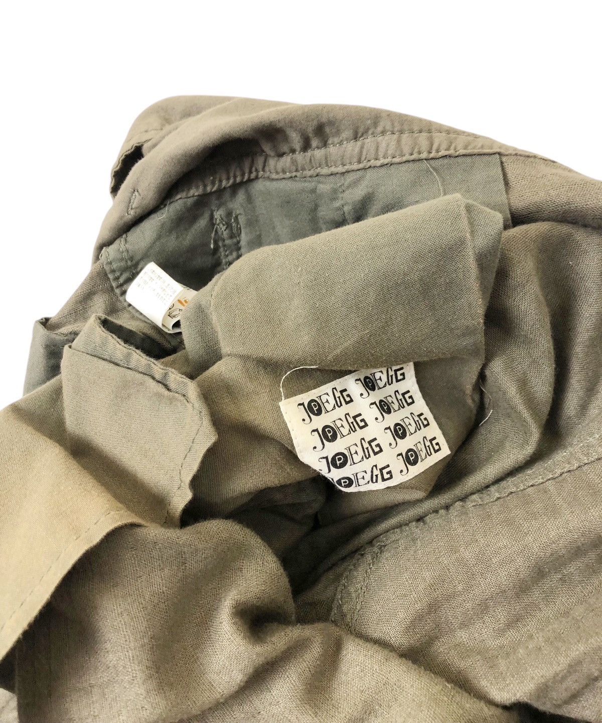 Japanese Brand Japan Brand JPEGG Wrap Ups Waist Crop Cargo Pants Size US 35 - 13 Thumbnail