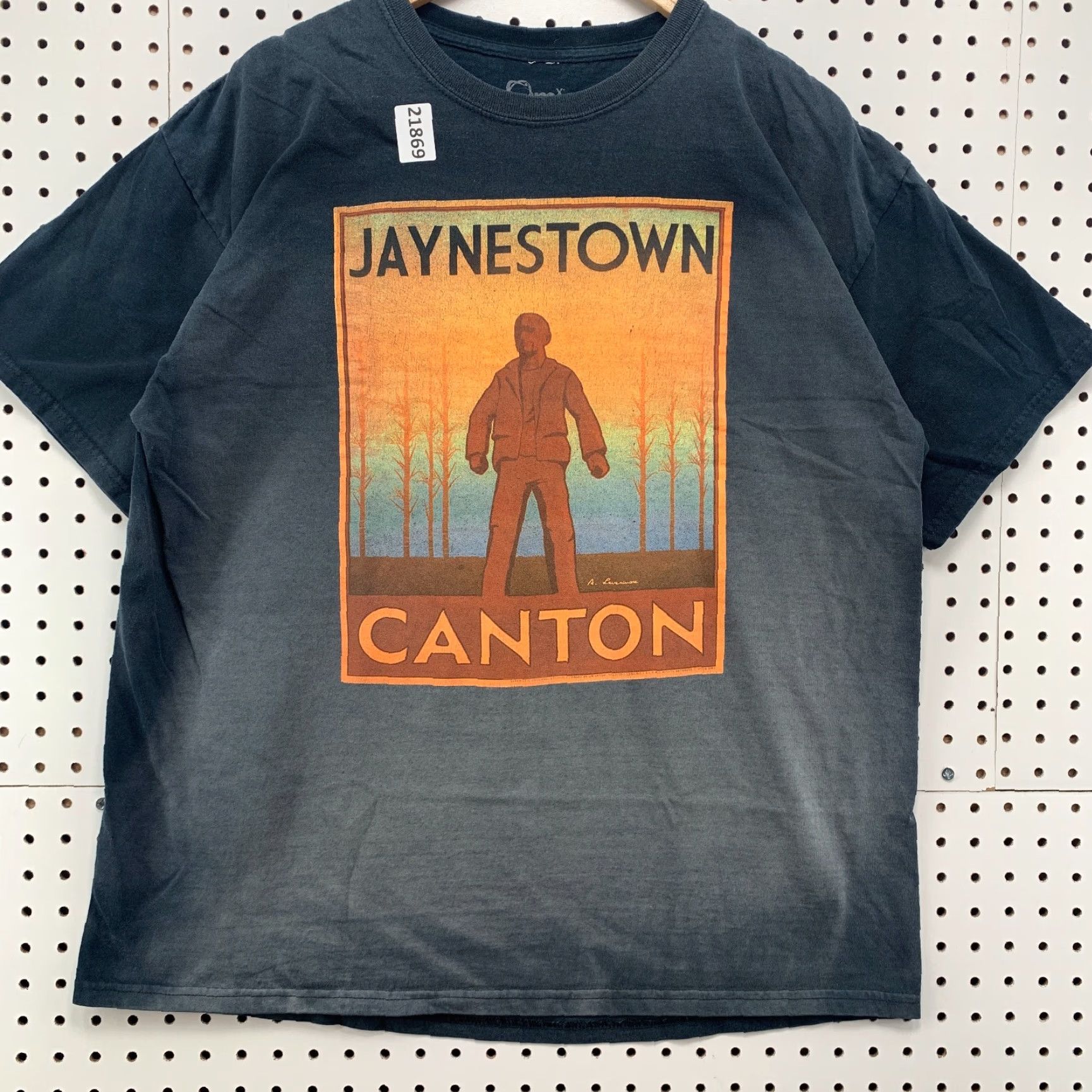 Vintage VINTAGE Jaynestown Canton Shirt Mens XL Faded Gray Serenity 23x29 Short Sleeve Shirt Mens XL Gray 23x29 Serenity Band Music Size US XL / EU 56 / 4 - 6 Thumbnail