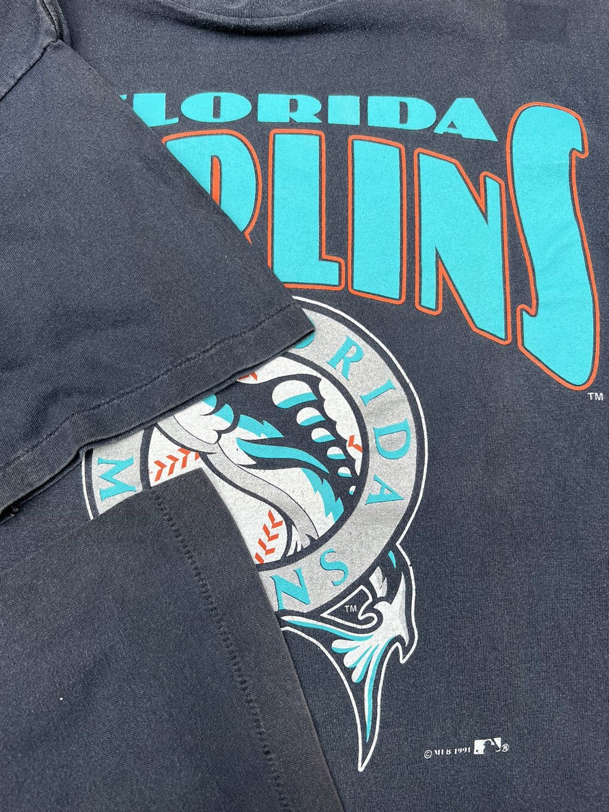 Vintage 90s MLB Florida Marlins Tees