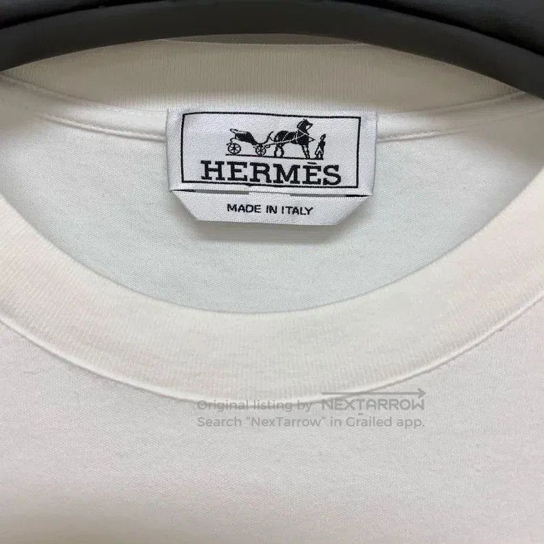 Hermes Hermes Solid Stripe Short Sleeve. Size US L / EU 52-54 / 3 - 3 Thumbnail