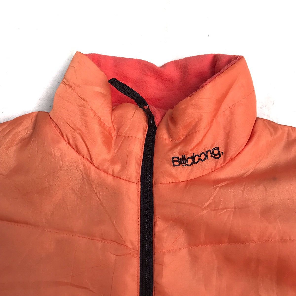 Billabong Vintage 90s Billabong Puffer Goose down bulang orange Jacket Size US M / EU 48-50 / 2 - 13 Thumbnail