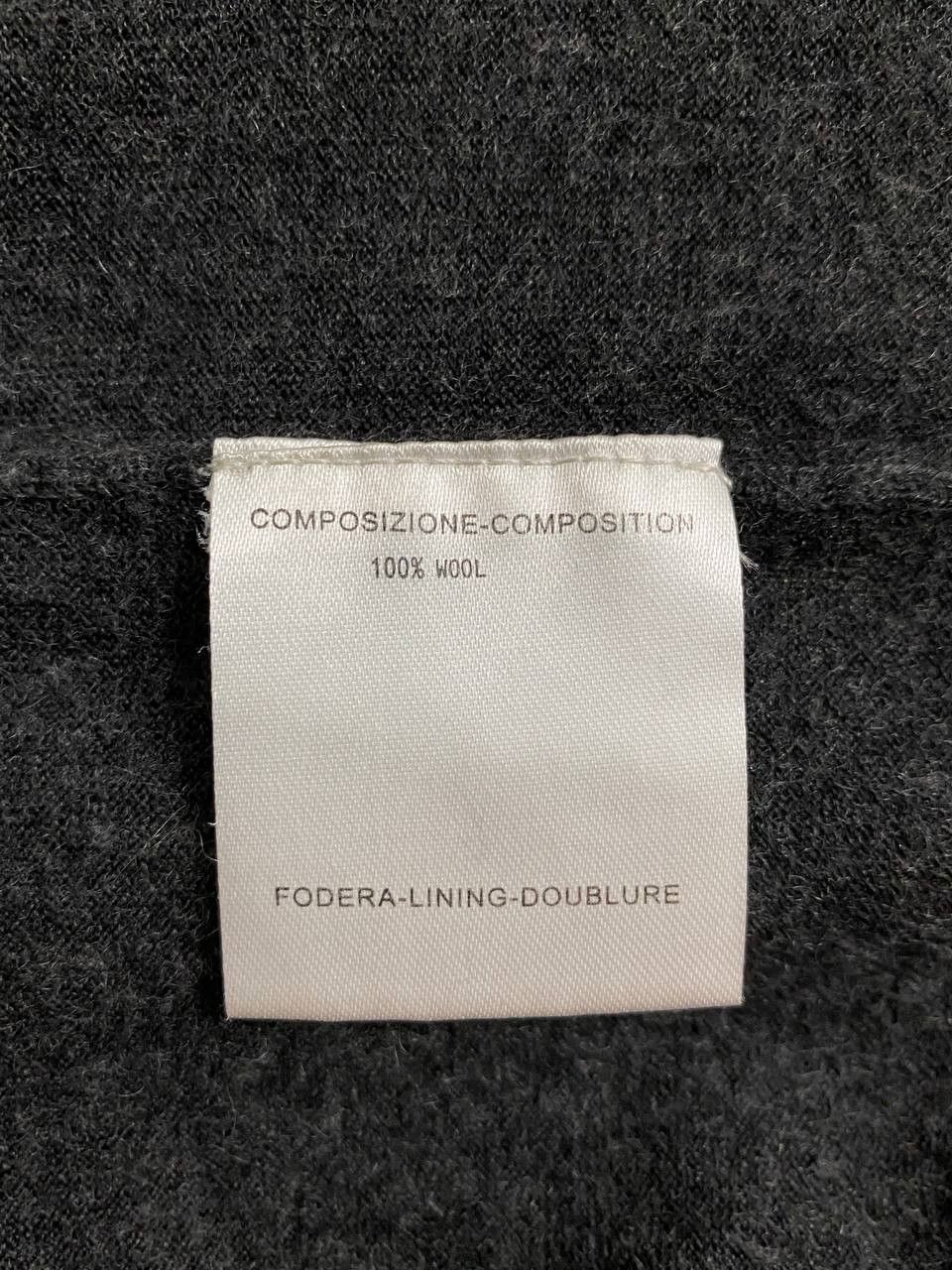 Gucci Gucci x Tom Ford Web Stripe Gray Wool V Neck Sweater Y2K Size US XL / EU 56 / 4 - 9 Thumbnail