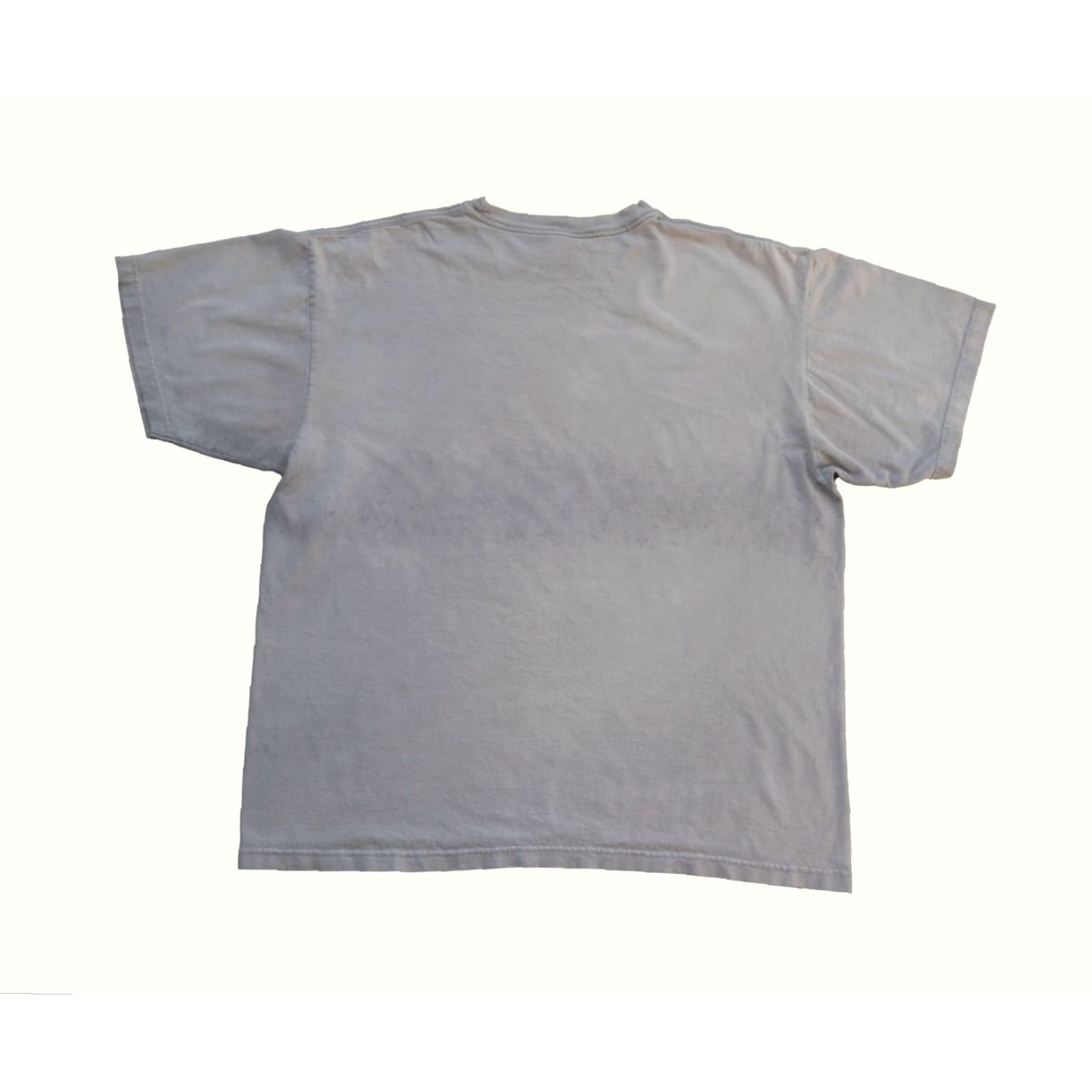 Etro VINTAGE METRO ONE T-SHIRT Gray 90s CLOUD SMOKE WRAP AROUND Made in USA XL Mens Size XL 1999 Crew Neck Short Sleeve Cotton Graphic Print Size US XL / EU 56 / 4 - 3 Thumbnail