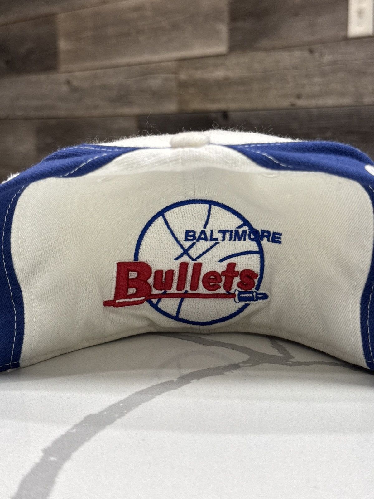 NBA × New Era × Vintage Vintage New Era Baltimore Bullets Fitted Cap Size ONE SIZE - 9 Thumbnail