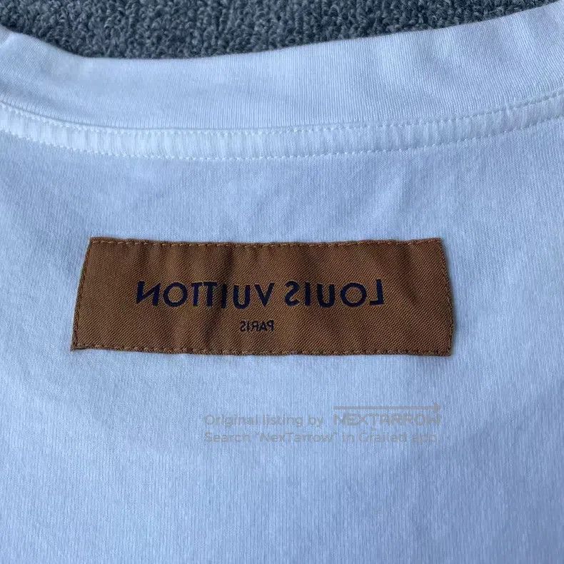 Louis Vuitton Louis Vuitton White embossed short sleeve Size US XL / EU 56 / 4 - 3 Thumbnail