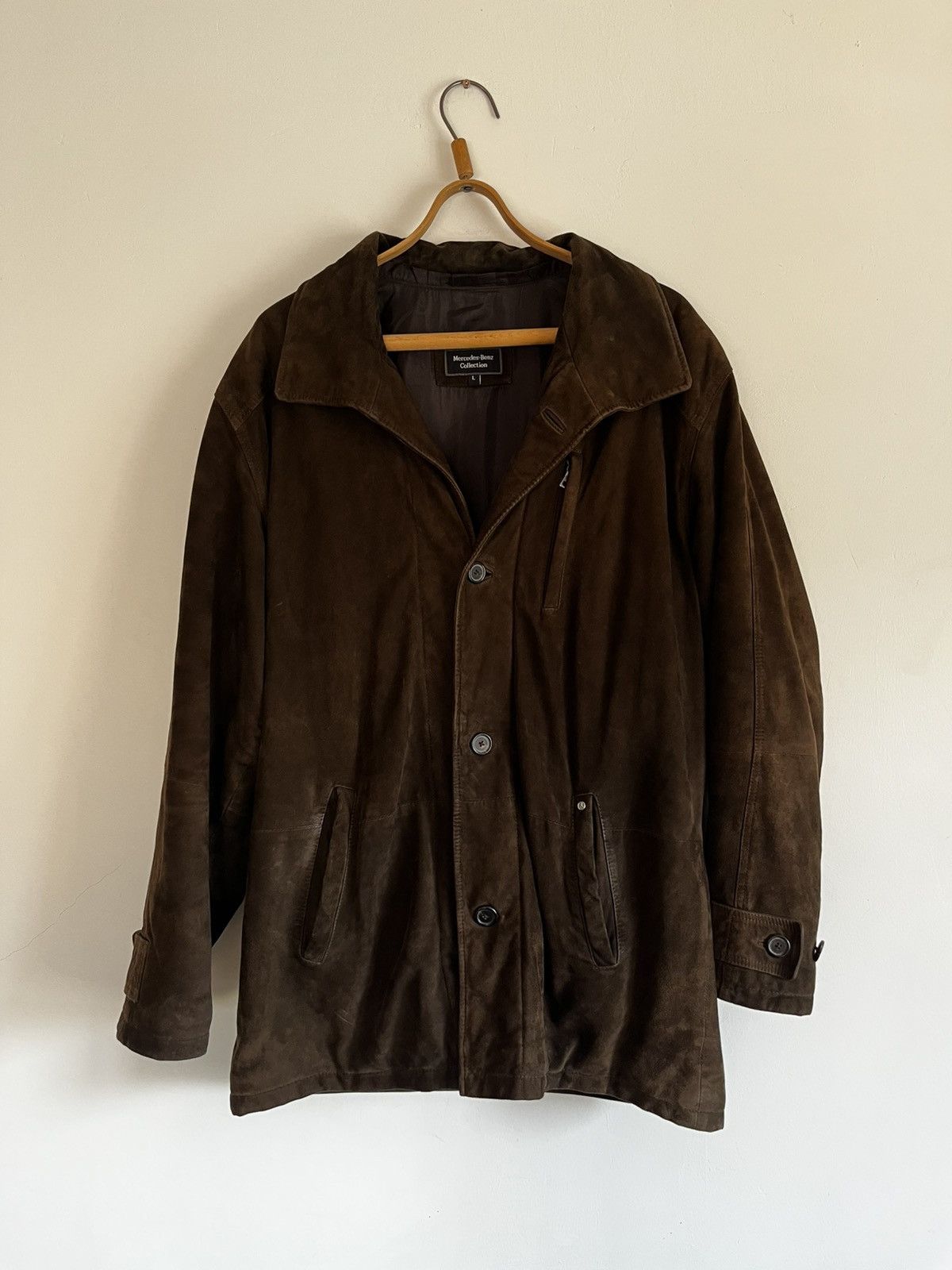 Mercedes-Benz Mercedes-benz suede coat Size US L / EU 52-54 / 3 - 1 Thumbnail