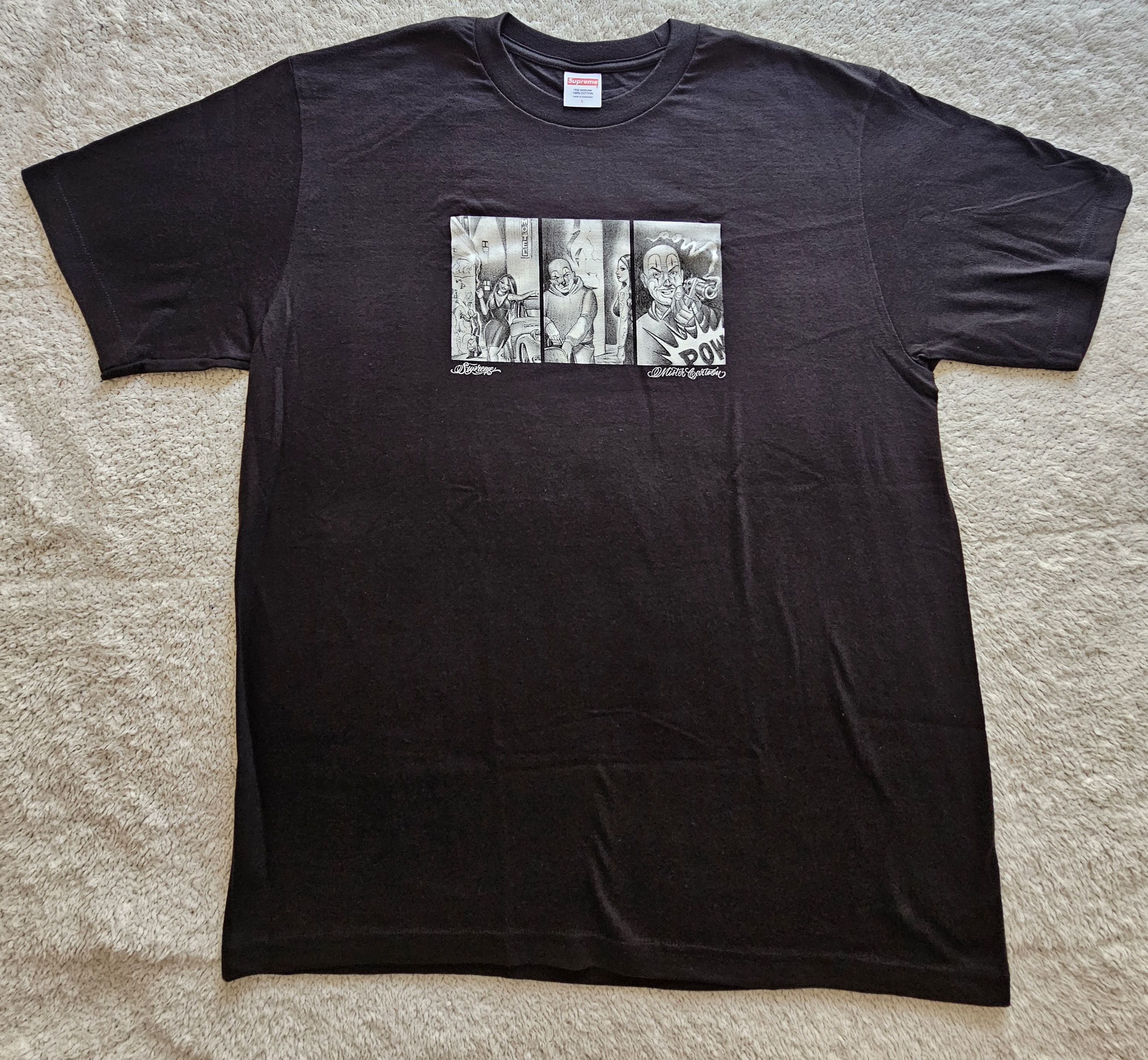 Supreme Supreme x Mr cartoon Tee Size US L / EU 52-54 / 3 - 1 Thumbnail