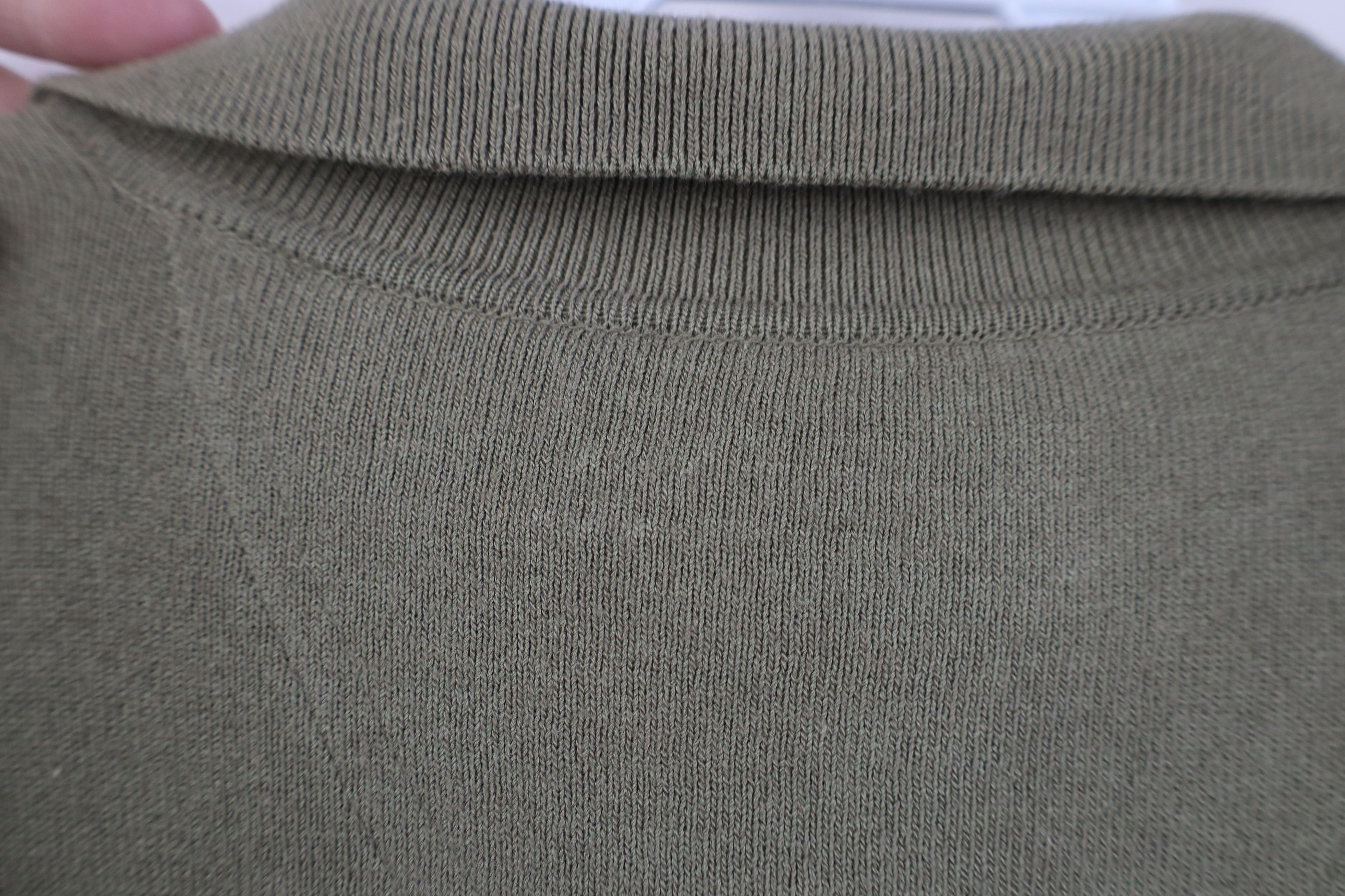 Tommy Bahama Vintage Tommy Bahama Blend Knit Looped Collar Button Shirt Size US L / EU 52-54 / 3 - 10 Thumbnail