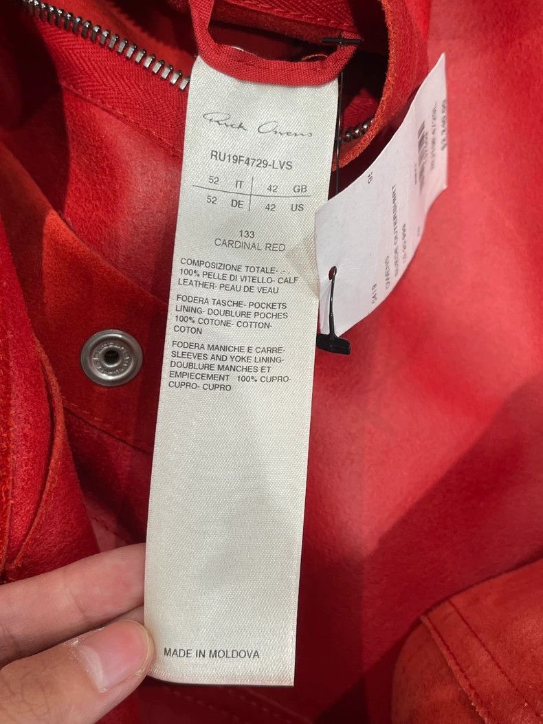 Rick Owens Rick Owens Leather jacket coat-2506 Size US XL / EU 56 / 4 - 7 Thumbnail