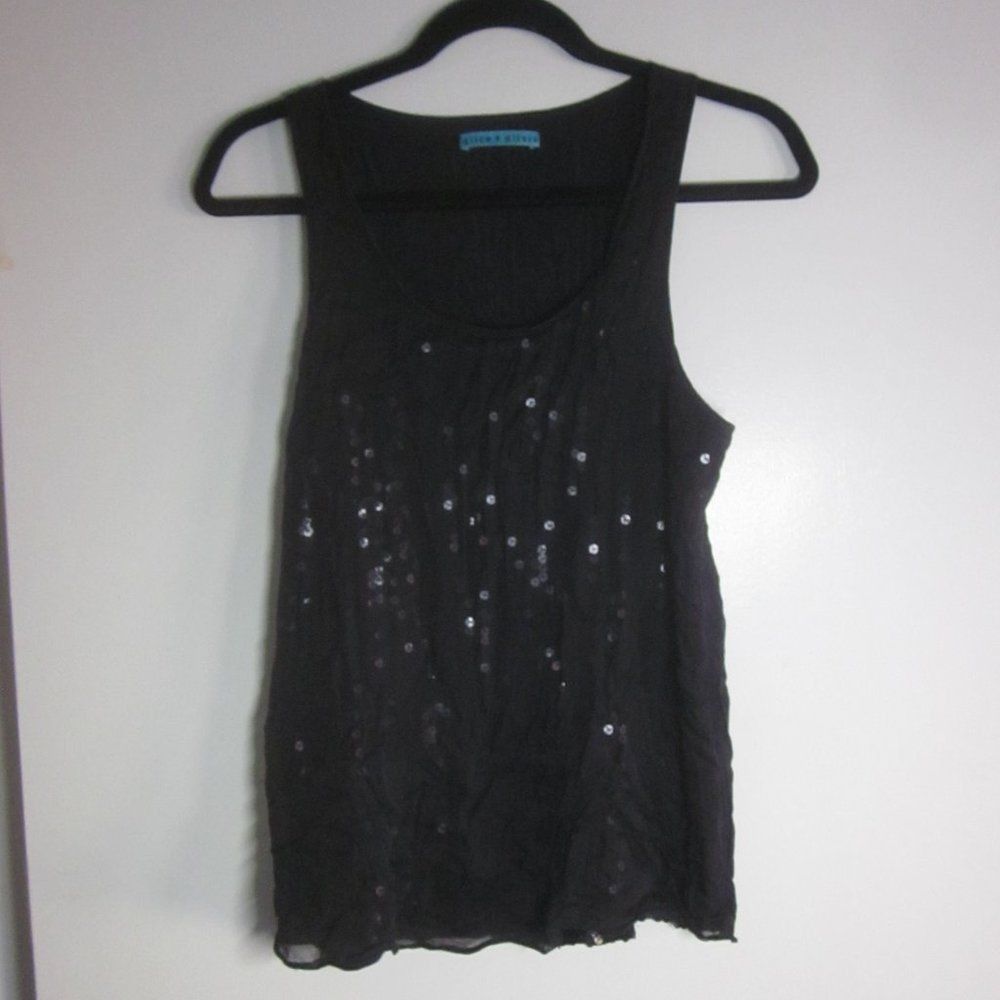 Alice + Olivia Alice & Olivia Silk Sequin Tank S Size S / US 4 / IT 40 - 6 Thumbnail