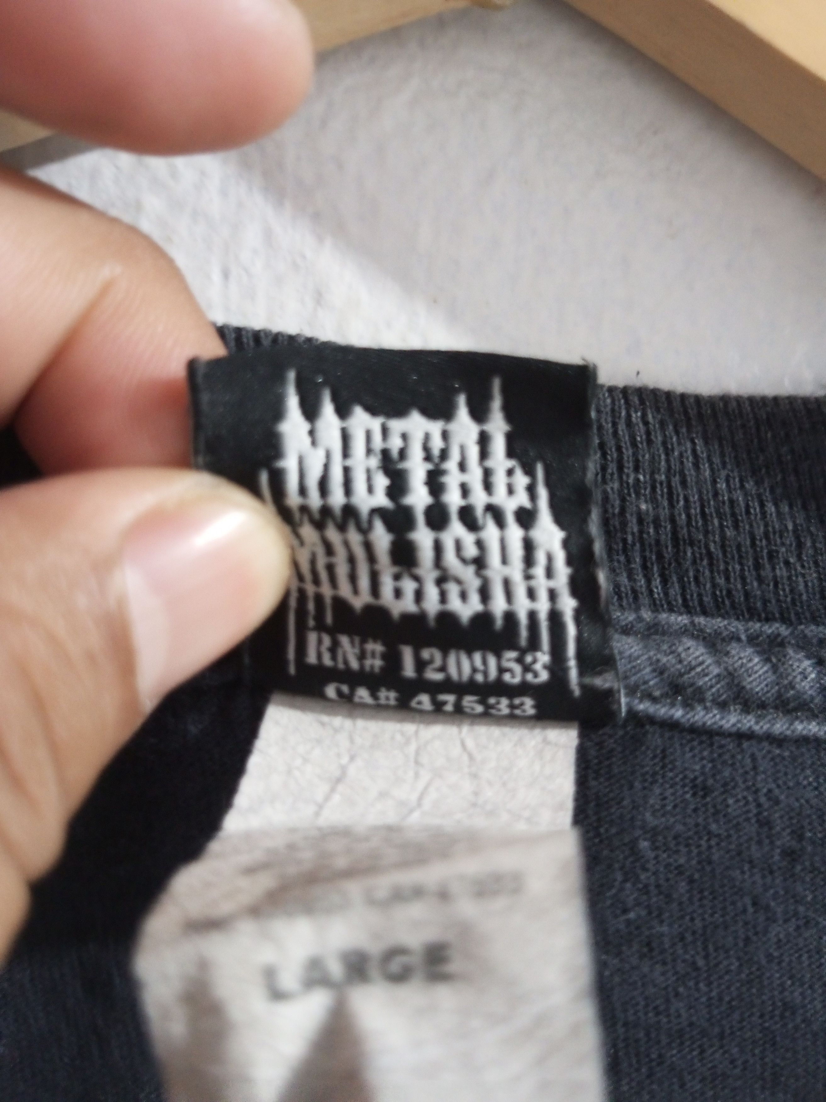 Metal Mulisha Vintage metal mulisha destroyed tshirt Size US L / EU 52-54 / 3 - 11 Thumbnail