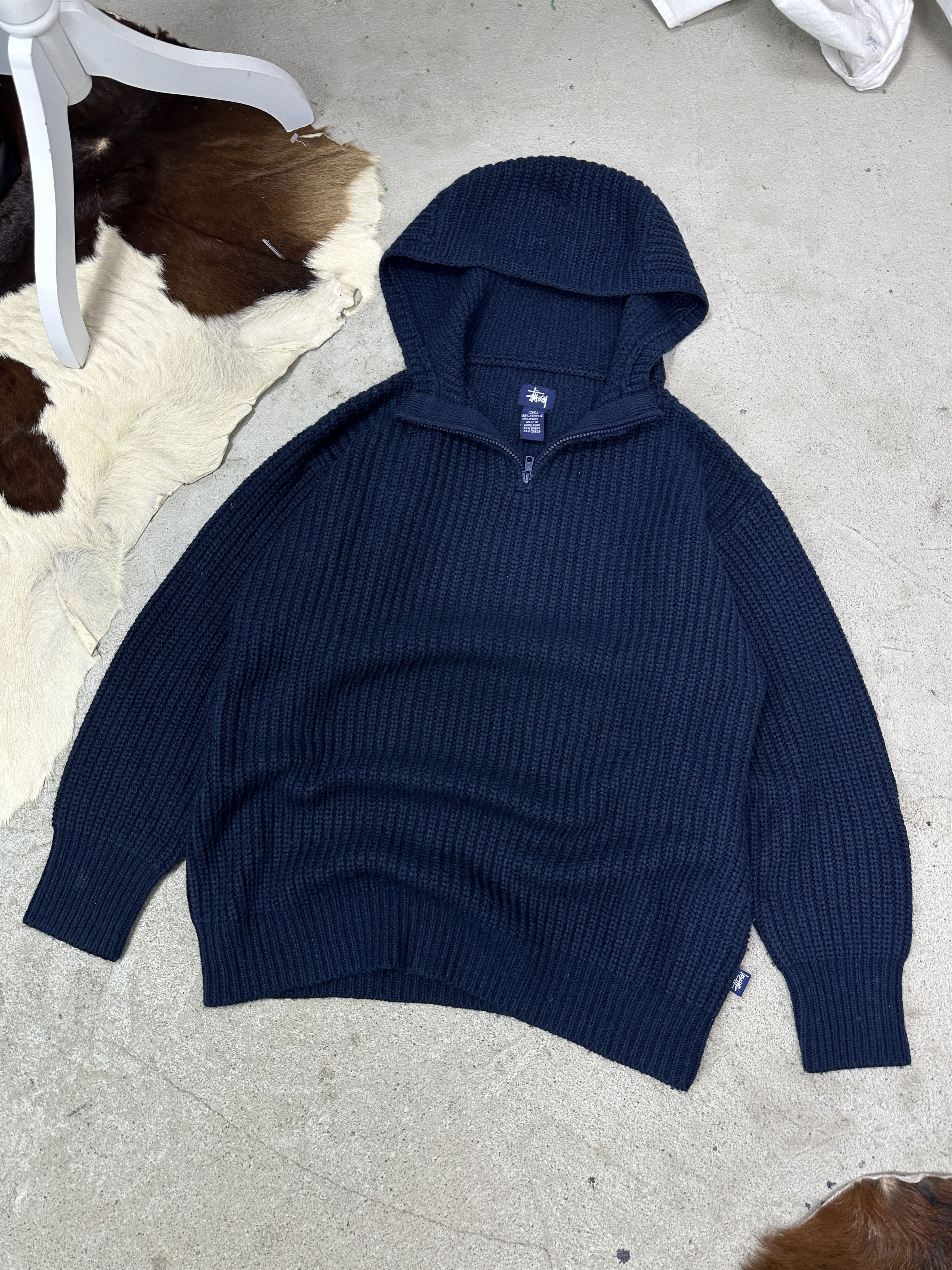 Stussy Vintage Casual Streetwear Hoodie Sweatshirt Stussy Y2K Size US M / EU 48-50 / 2 - 2 Thumbnail