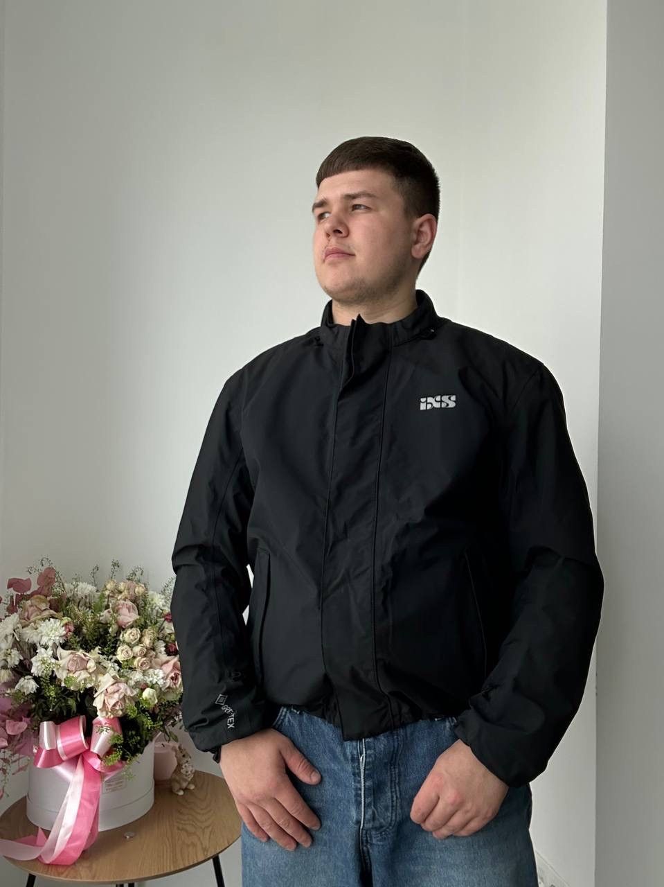 Japanese Brand × Vintage Vintage Japanese Black IXS Gore-Tex Jacket Size US M / EU 48-50 / 2 - 12 Thumbnail