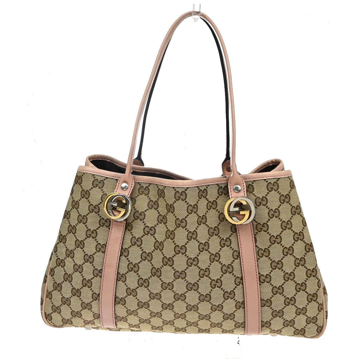 Gucci Gucci Twins Tote GG Canvas with Leather Size ONE SIZE - 1 Thumbnail