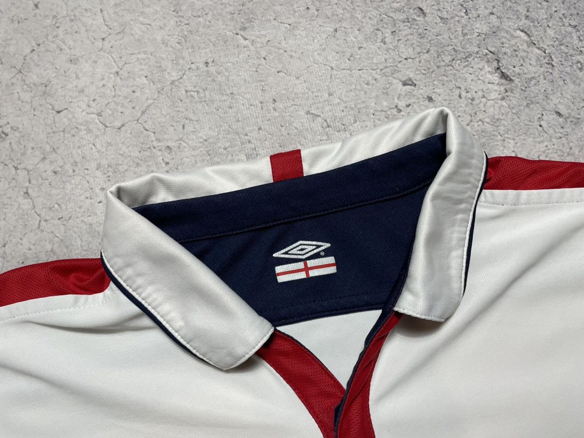 Umbro Vintage Umbro England National Team Reversible Soccer Shirt Size US XL / EU 56 / 4 - 8 Thumbnail