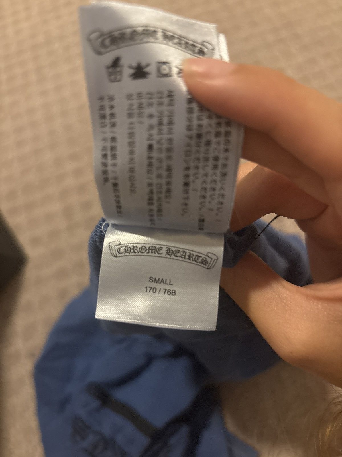 Chrome Hearts Chrome Hearts Chrome Hearts Blue Boost Tee Size US S / EU 44-46 / 1 - 5 Thumbnail