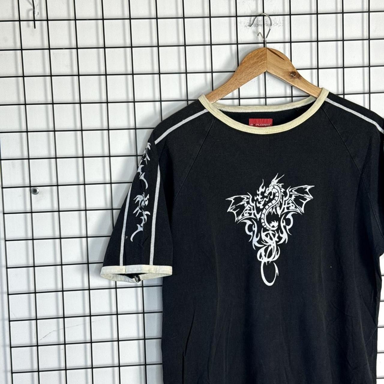Vintage Vintage y2k Opium Tribal T shirt Tee White Printed Size US M / EU 48-50 / 2 - 3 Thumbnail