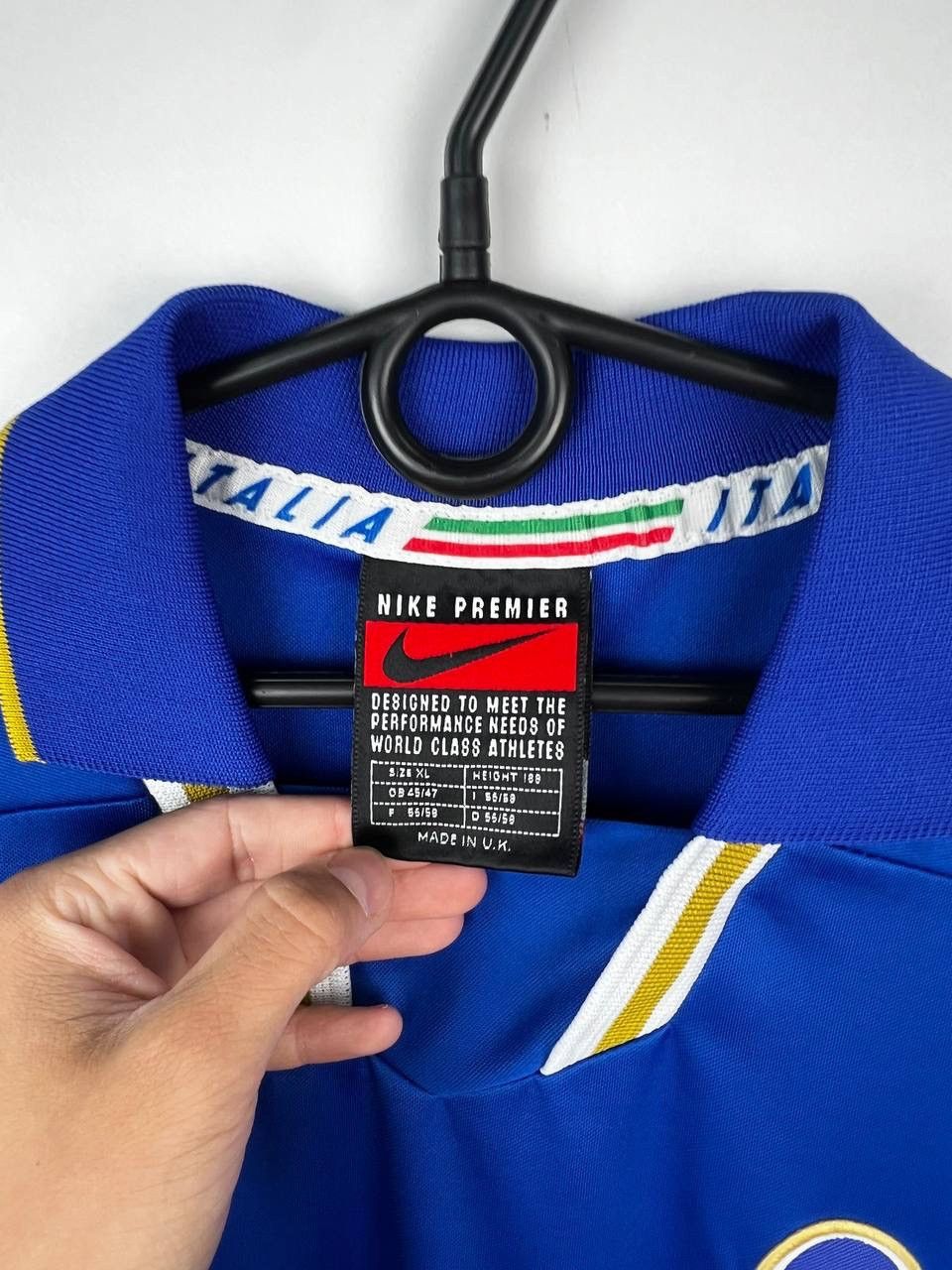 Vintage Italia Nike 1996 1997 vintage Jersey t-shirts size XL Size US XL / EU 56 / 4 - 3 Thumbnail