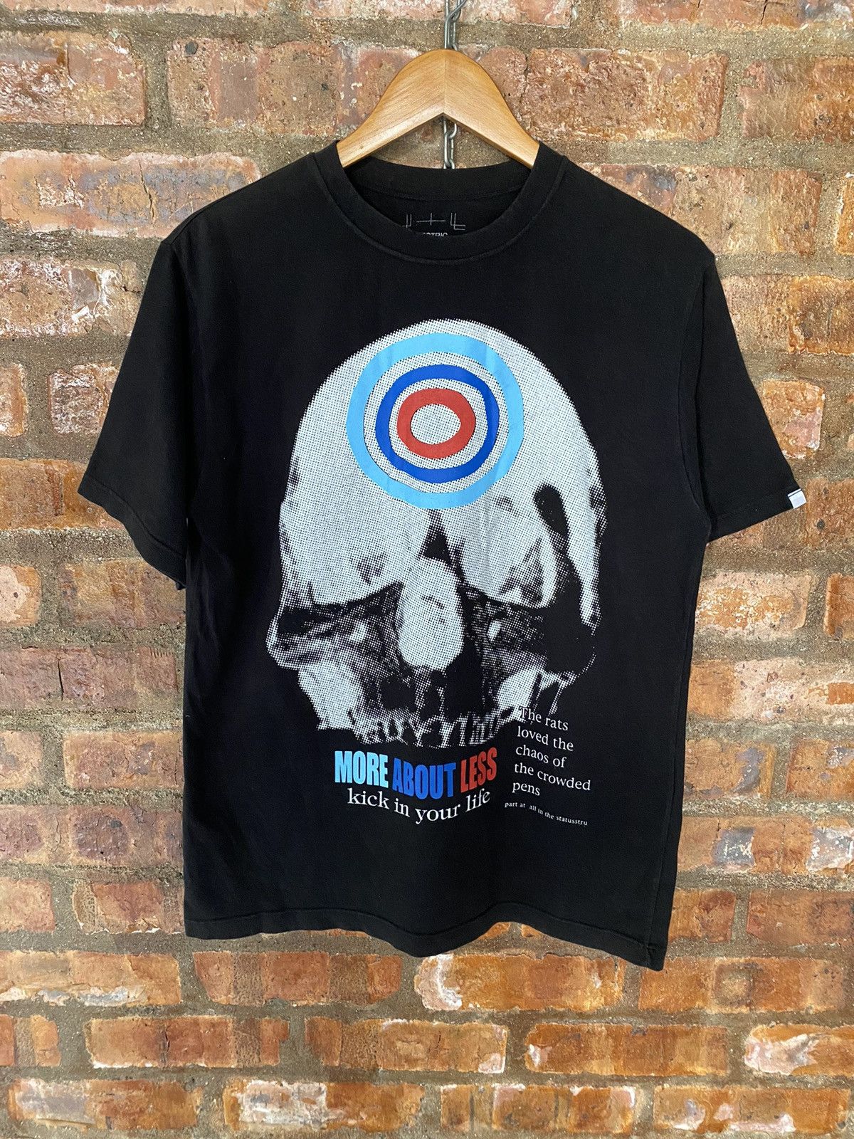 Electric Cottage × Fragment Design × Hiroshi Fujiwara SS2000 Electric Cottage Iconic target skull more about less Size US M / EU 48-50 / 2 - 3 Thumbnail