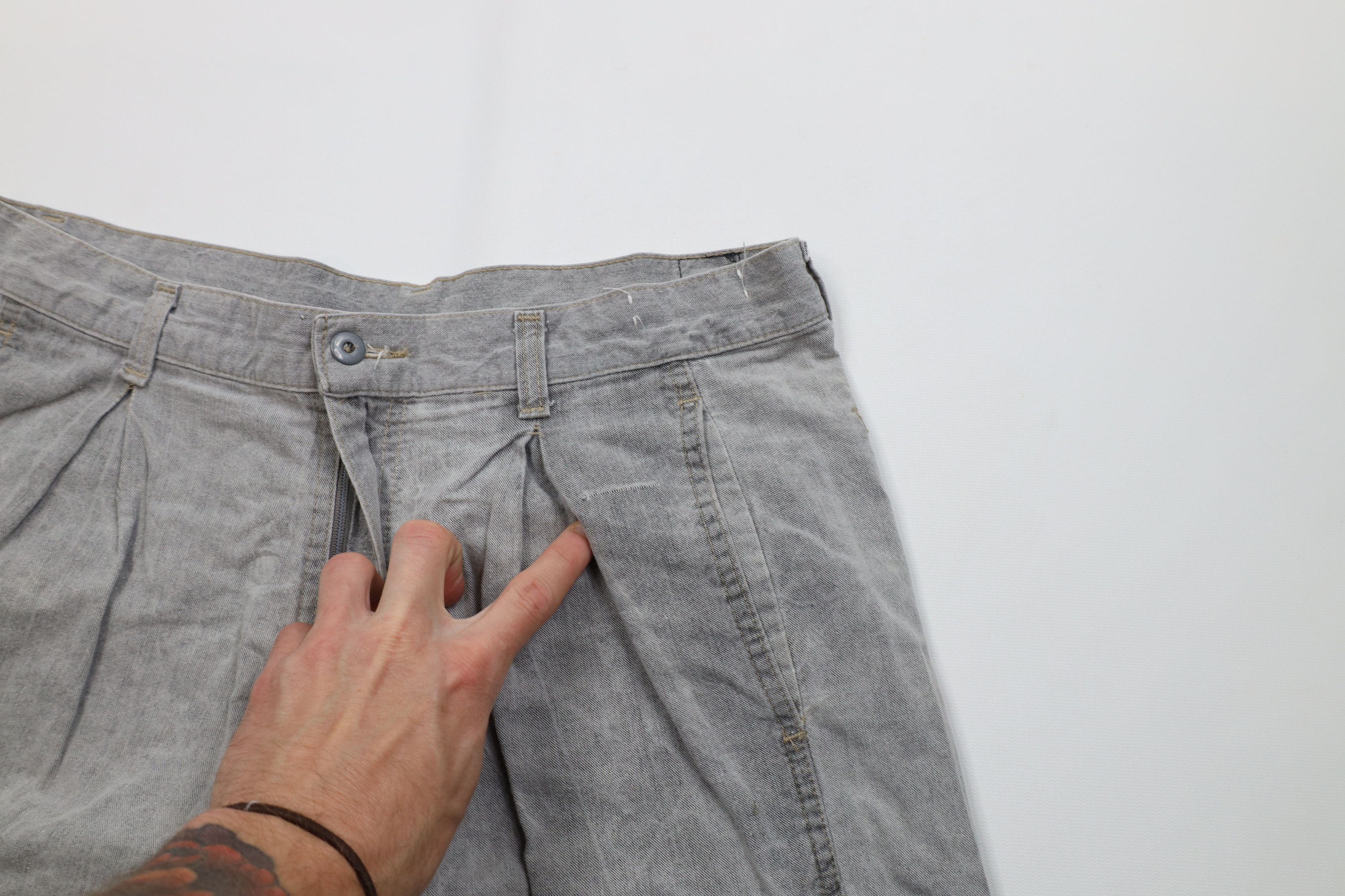 Ocean Pacific Vintage 70s 80s Ocean Pacific Wash Surf Cargo Shorts USA Size US 34 / EU 50 - 6 Thumbnail