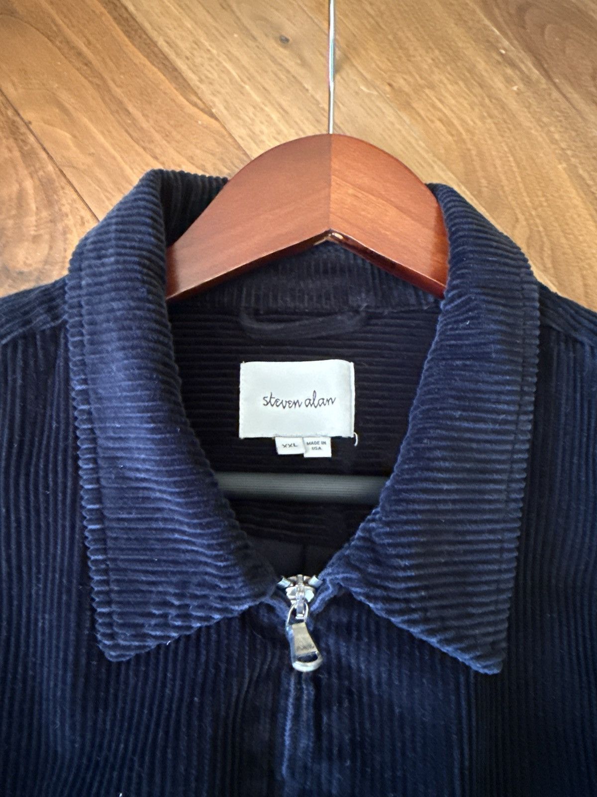 Steven Alan Navy Corduroy Jacket Size US XXL / EU 58 / 5 - 2 Thumbnail