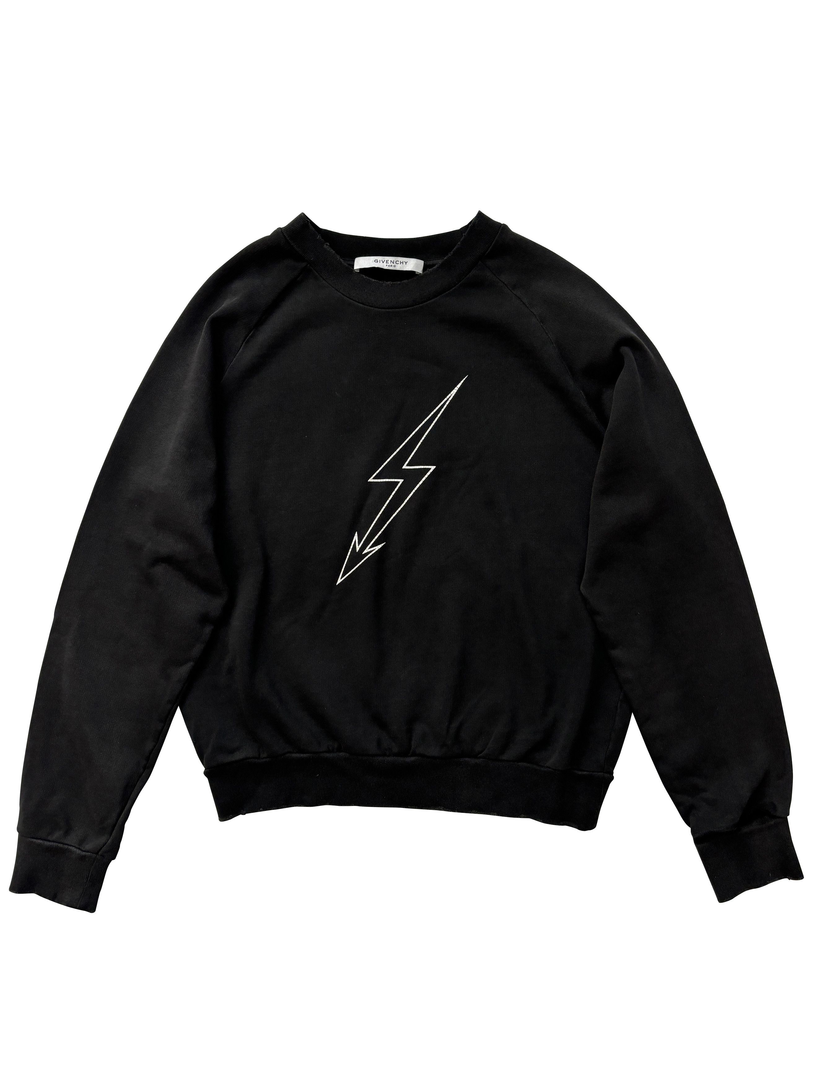 Givenchy Lightning World Tour Crew Sweatshirt in Black, Women's (Size Small)