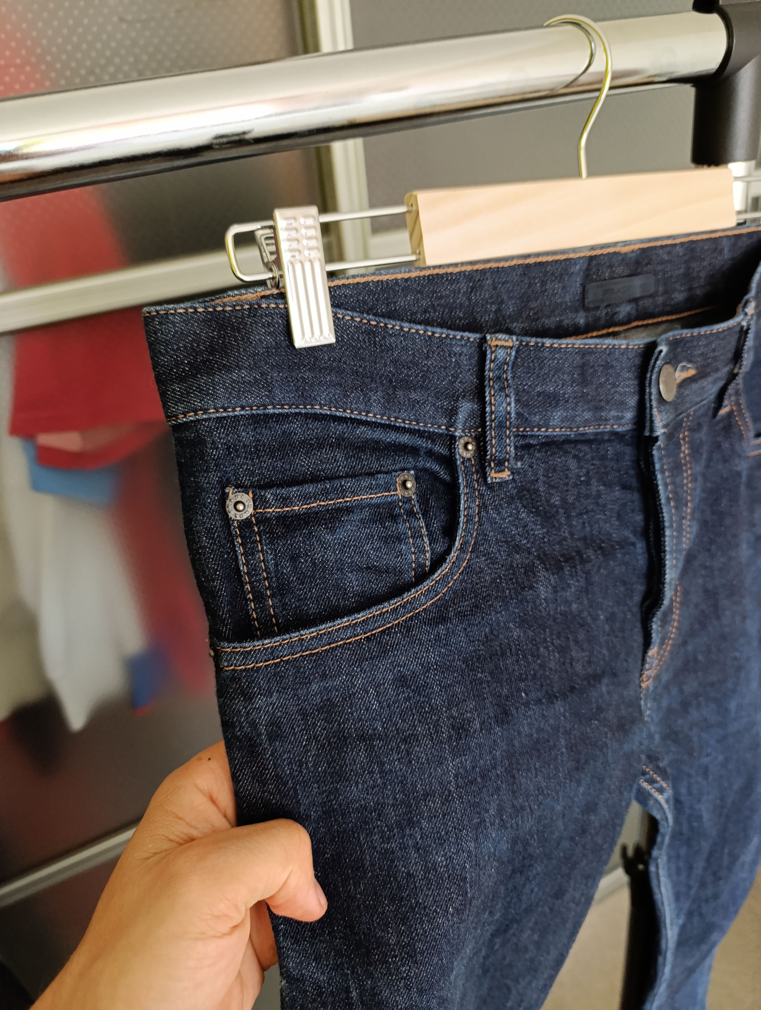 Designer × Prada PRADA SLIM-FIT MID-RISE JEANS NAVY Size US 31 - 13 Thumbnail