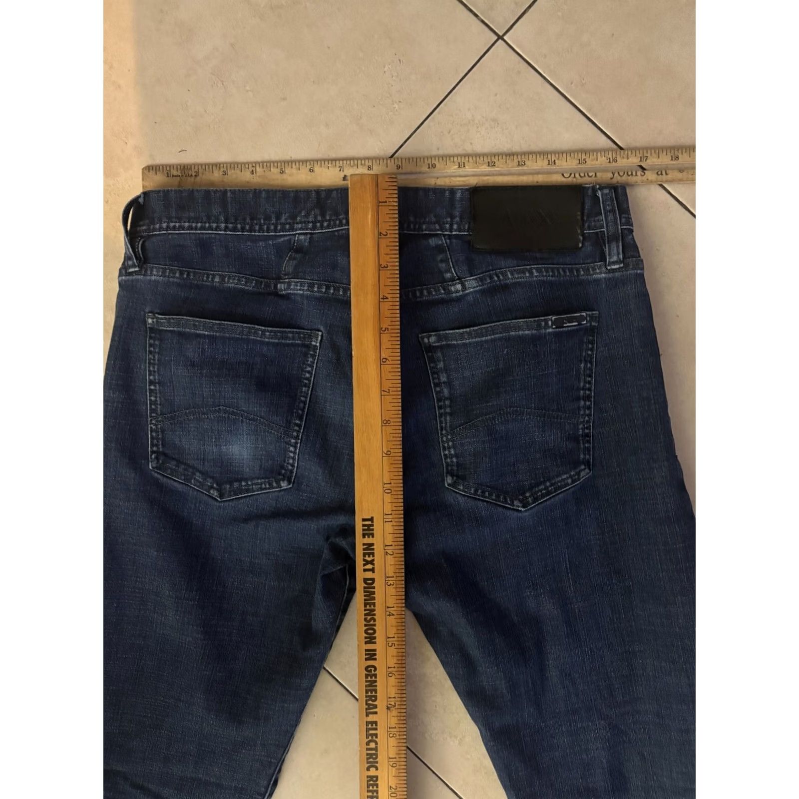 Armani Exchange Armani Exchange Jeans J13 Slim Fit 5-Pocket Denim Indigo Blue Size 34 4126 Adult Men Slim Fit Jeans Blue City Logo USA 8NZJ13Z1SAZ55AA Size US 33 - 5 Thumbnail