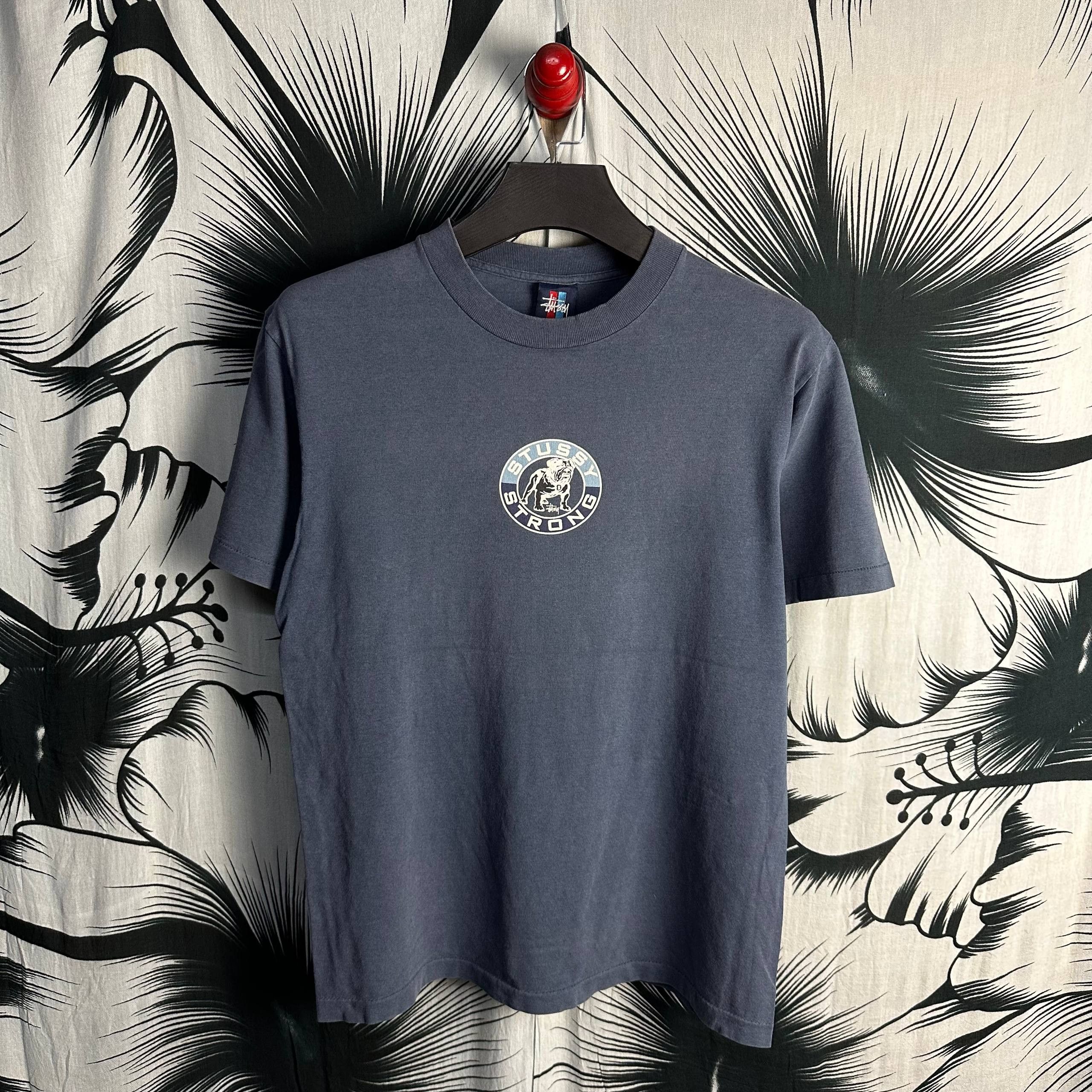 Stussy Bulldog T Shirt | Grailed