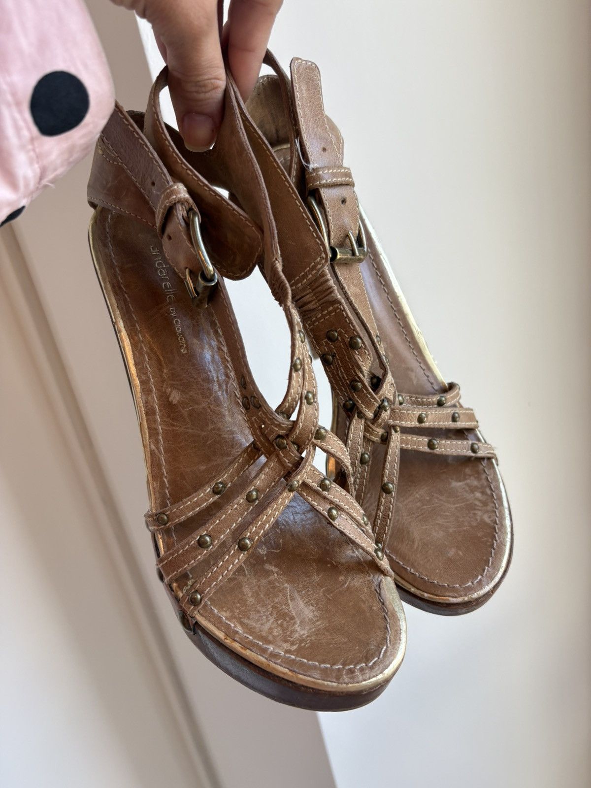 Vintage claudie pierlot heels Size US 8 / IT 38 - 12 Thumbnail