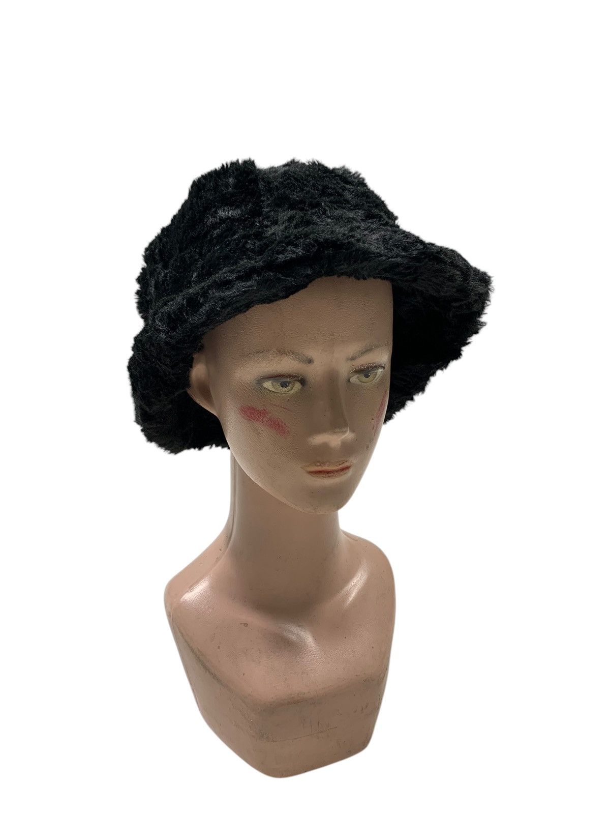 Japanese style Fur mohair bucket Hats