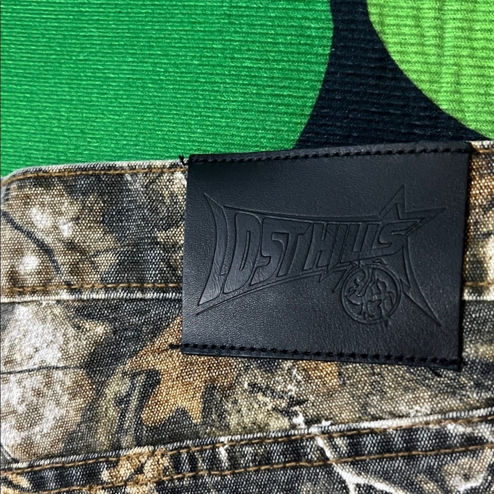 Lost hills Lost Hills Camo Relaxed Fit Men's Jeans Size US 34 / EU 50 - 10 Thumbnail