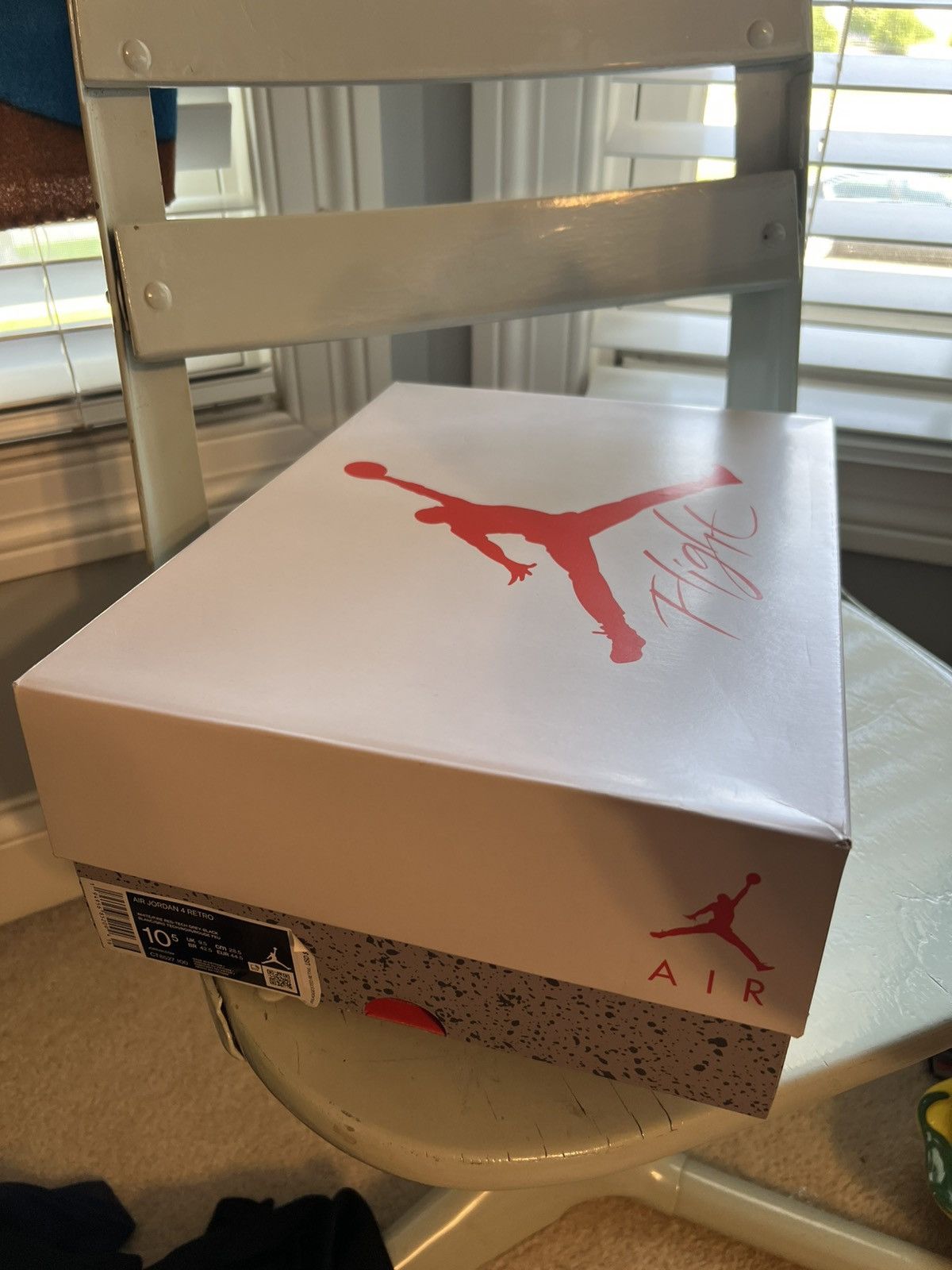 Jordan Brand × Nike Jordan 4 White Oreo Sz 10.5 w Box Size US 10.5 / EU 43-44 - 9 Thumbnail