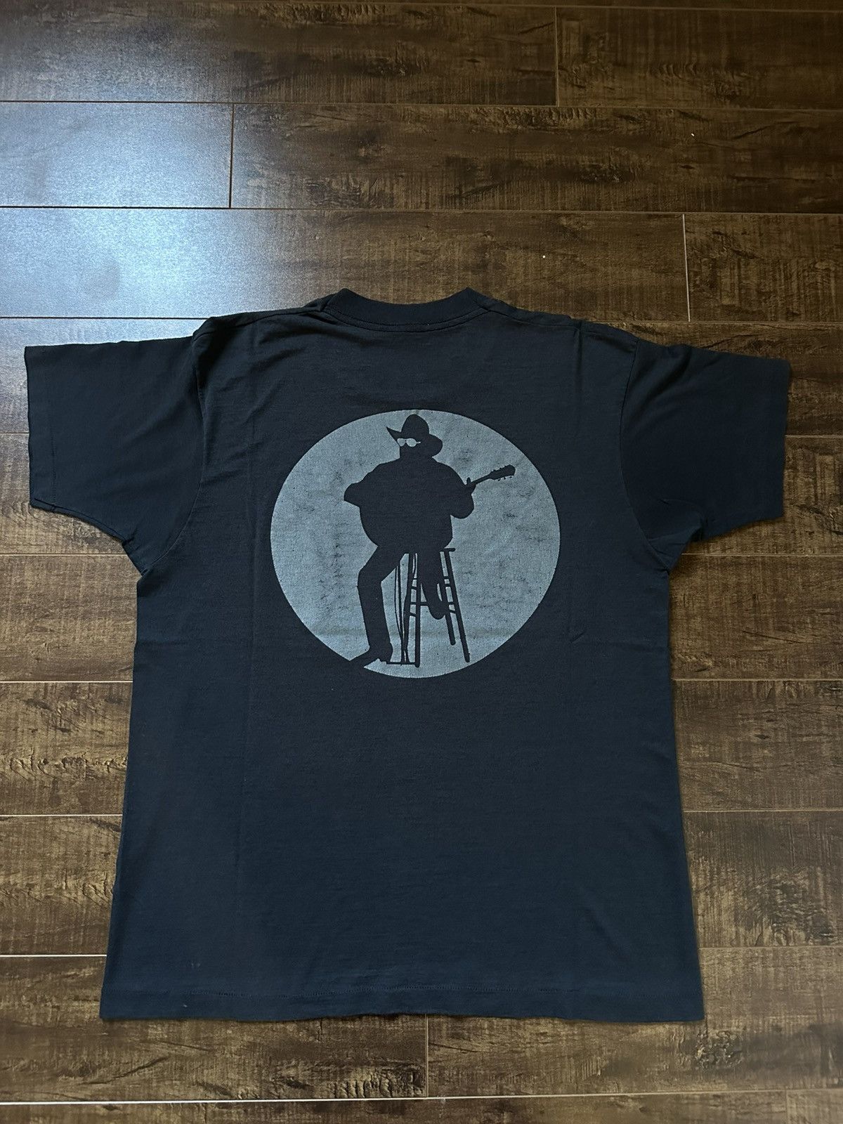 Vintage Vintage 1990 Hank Williams Jr “Lone Wolf” Tour T-Shirt Size US L / EU 52-54 / 3 - 2 Thumbnail