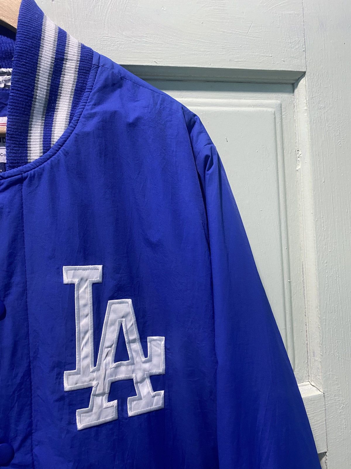 MLB Los Angeles Dodgers Varsity Embroidery Logo Jacket Size US L / EU 52-54 / 3 - 4 Thumbnail