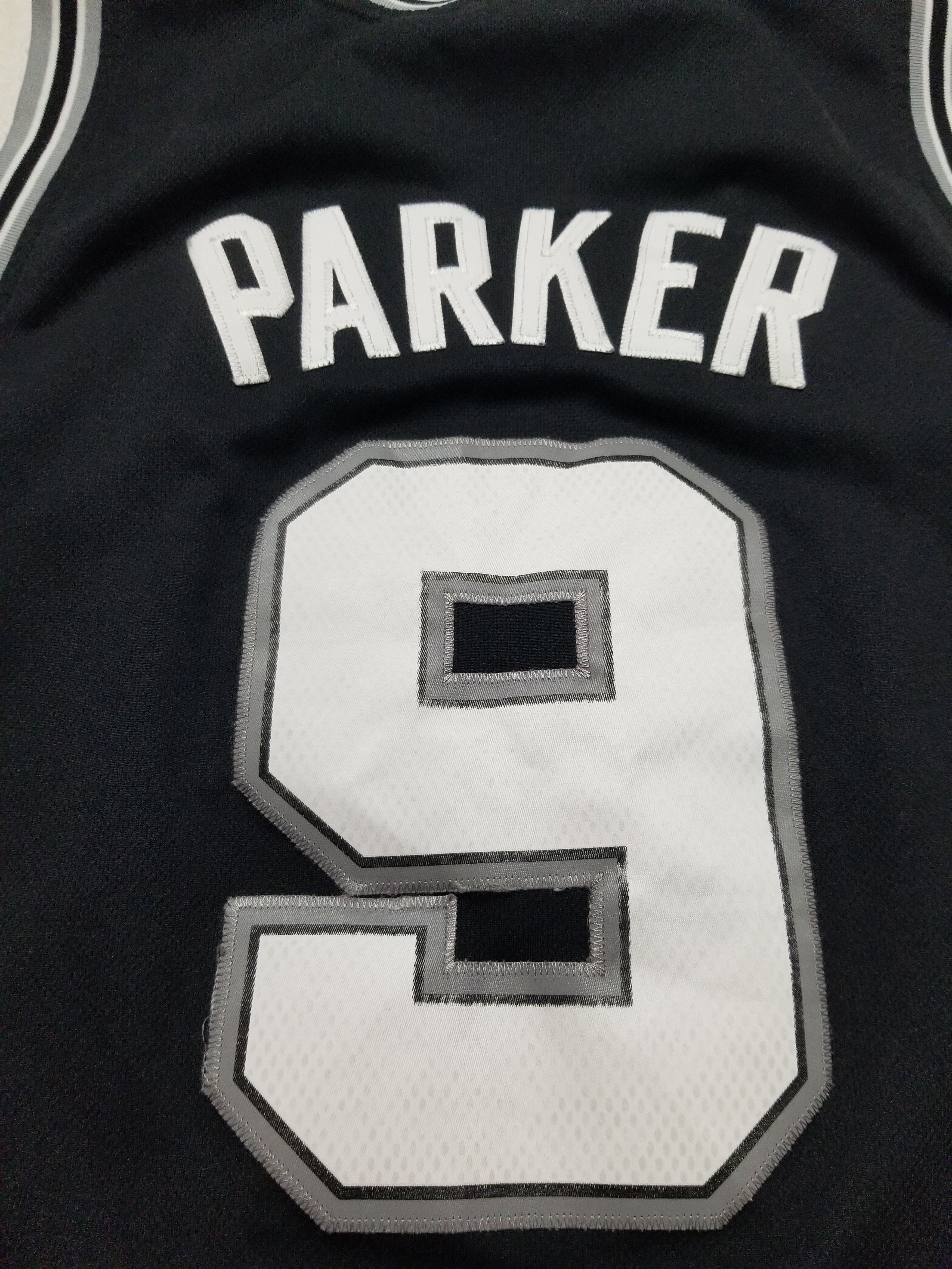 Adidas TONY PARKER #9 San Antonio Spurs NBA Swingman Sewn Jersey Size US M / EU 48-50 / 2 - 7 Thumbnail