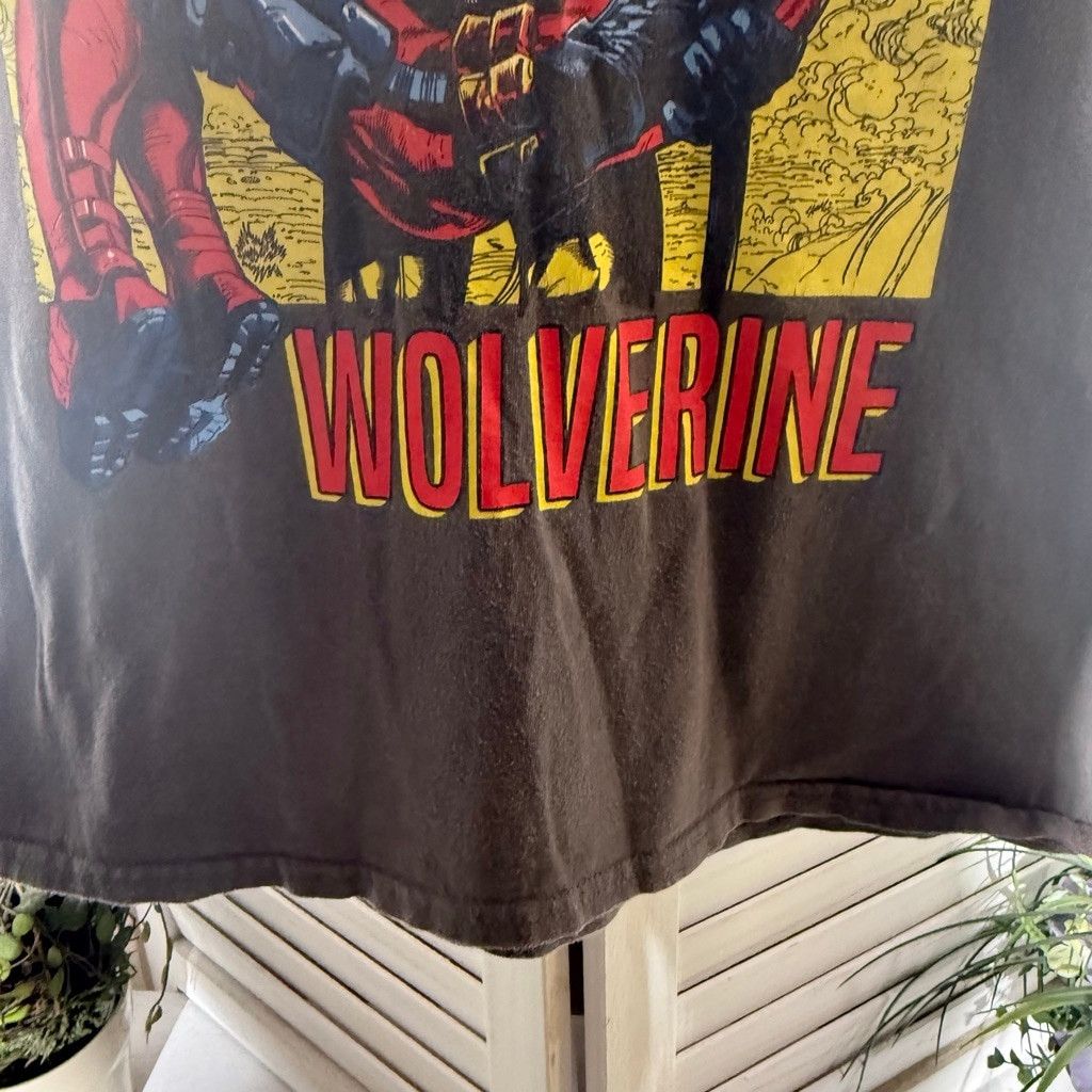 Marvel Comics Deadpool Wolverine Marvel graphics T-shirt men's sz S Size US S / EU 44-46 / 1 - 7 Thumbnail