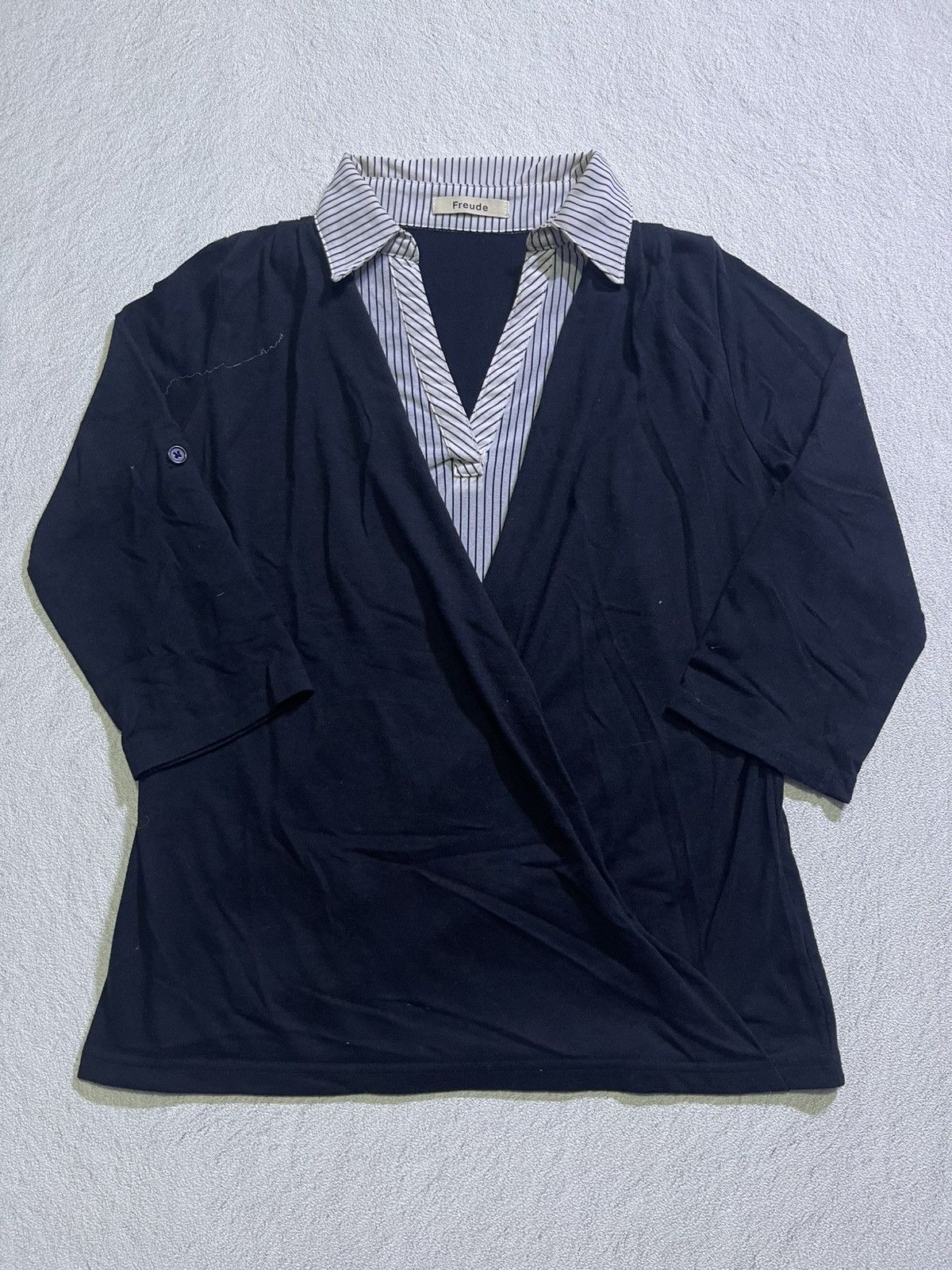 Hysteric Glamour Y2K FREUDE LONG SLEEVE TSHIRT TWO LAYER STYLE Size US M / EU 48-50 / 2 - 1 Thumbnail