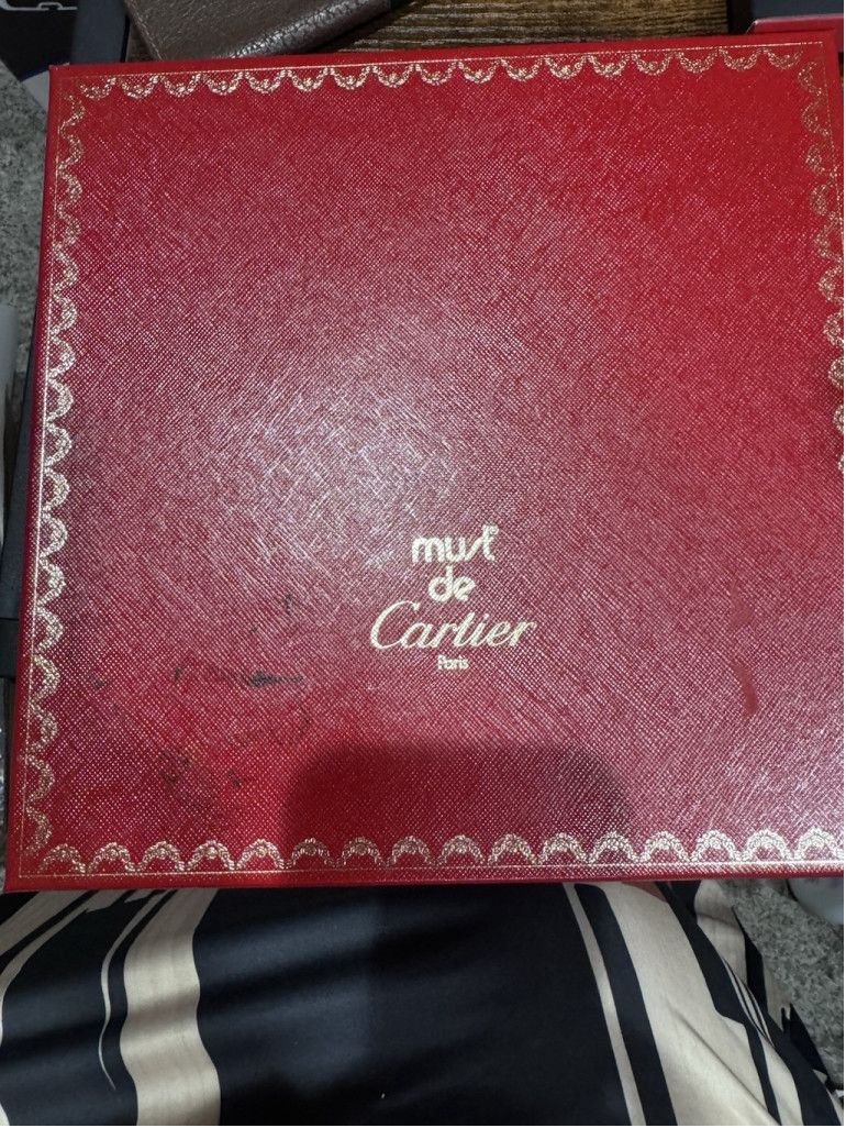 Cartier Cartier Silk Double Dragon Scarf/ Shawl 34" x34” in Box Size ONE SIZE - 12 Thumbnail