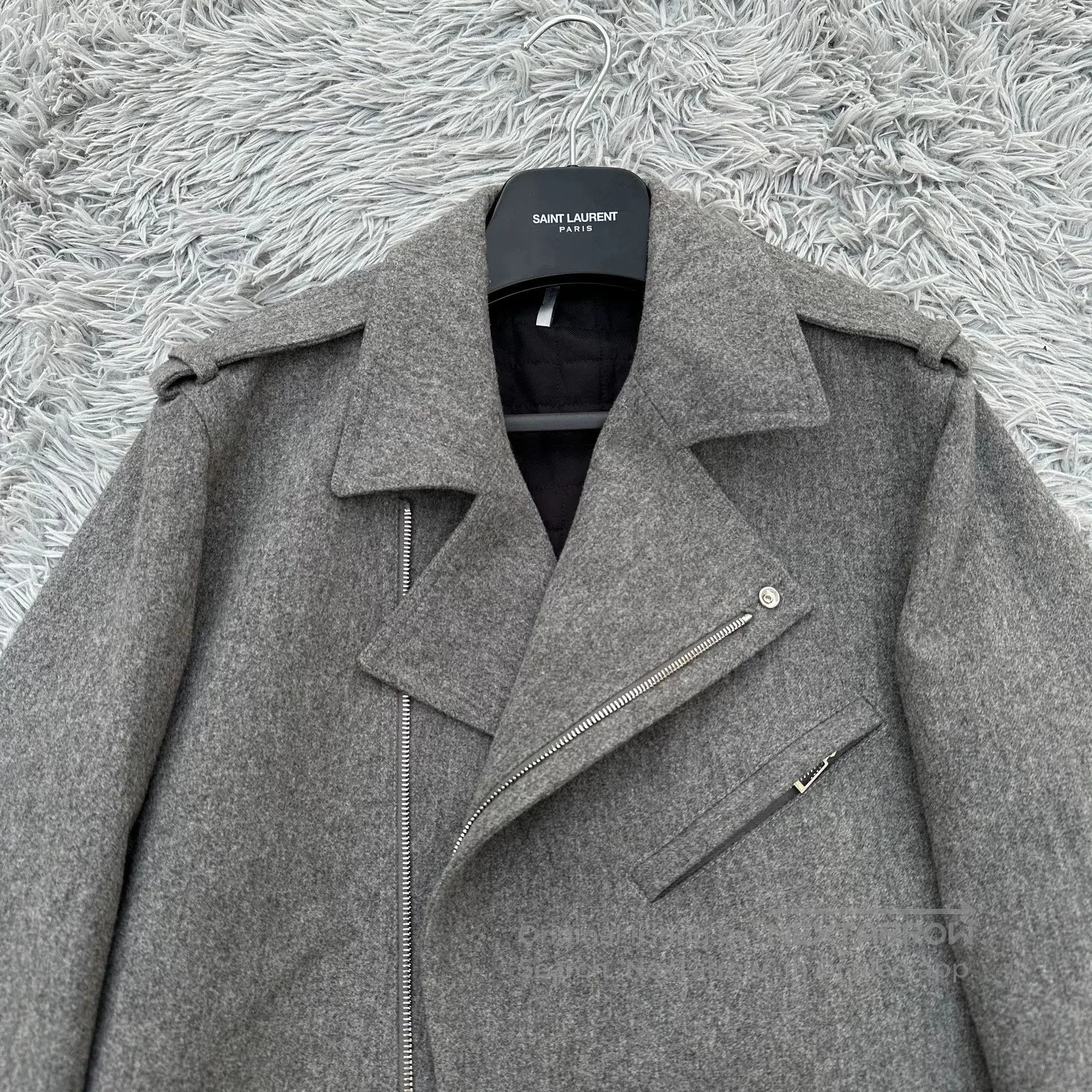 Dior Dior Homme Gray Zip Wool Jacket. Size US M / EU 48-50 / 2 - 2 Thumbnail