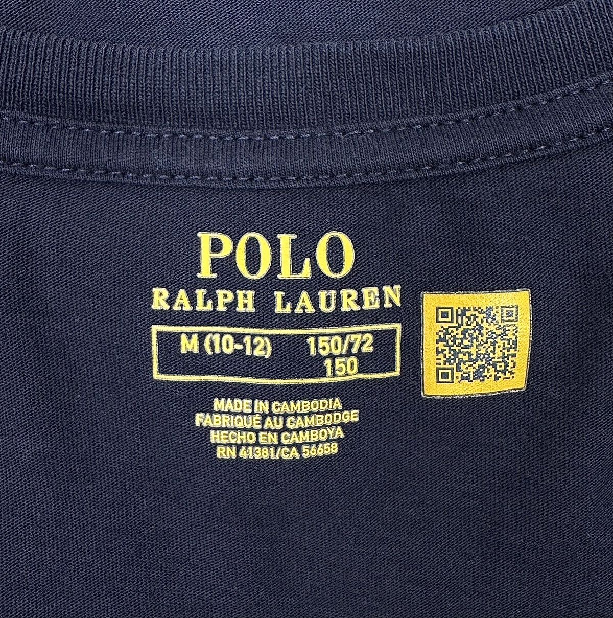 Polo Ralph Lauren Polo Ralph Lauren Big Logo Tee T-Shirt Cotton size M Size M / US 6-8 / IT 42-44 - 10 Thumbnail