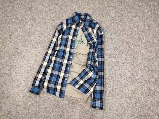 Flannel Vintage Flannel Shirt Travis Scott Style Streetwear Hype Size US L / EU 52-54 / 3 - 4 Thumbnail