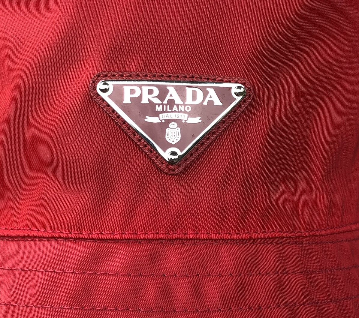 Prada Prada Bucket Hat Nylon Size ONE SIZE - 18 Thumbnail